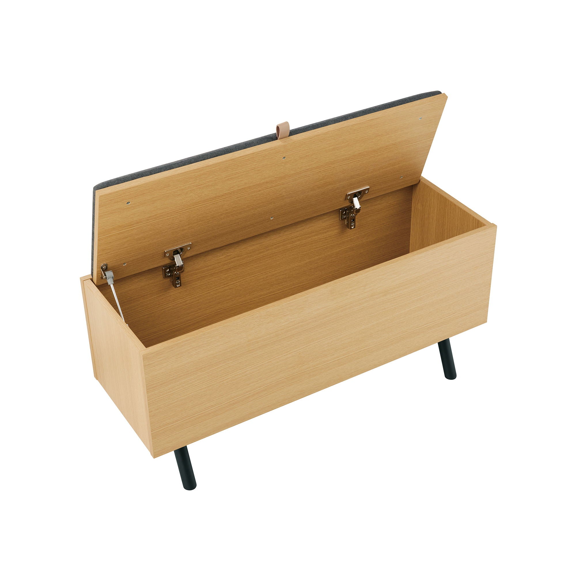 Paloma - Accent Storage Bench With Lift Top - Light Oak