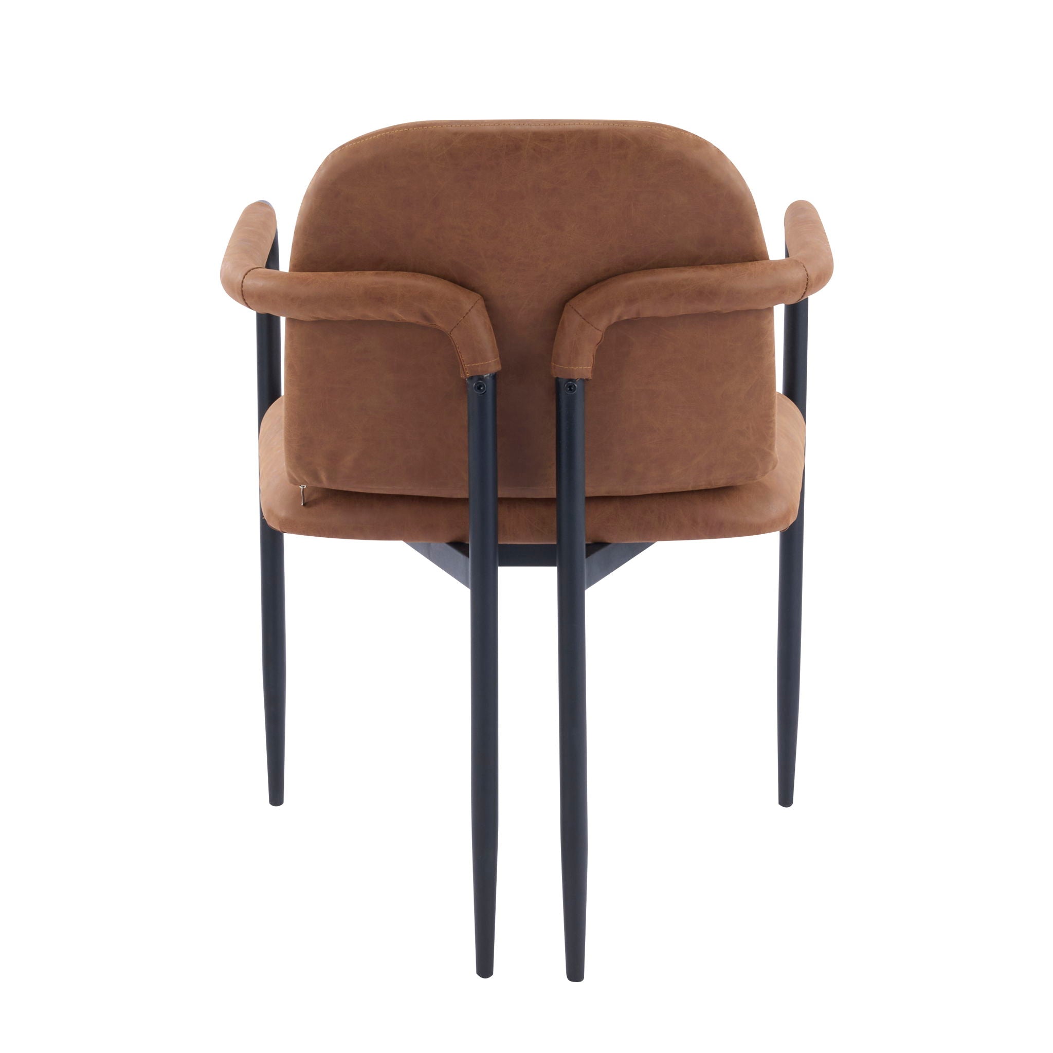 Modern Dining Chair Set With Durable Iron Frame And Comfortable Fabric Upholstery