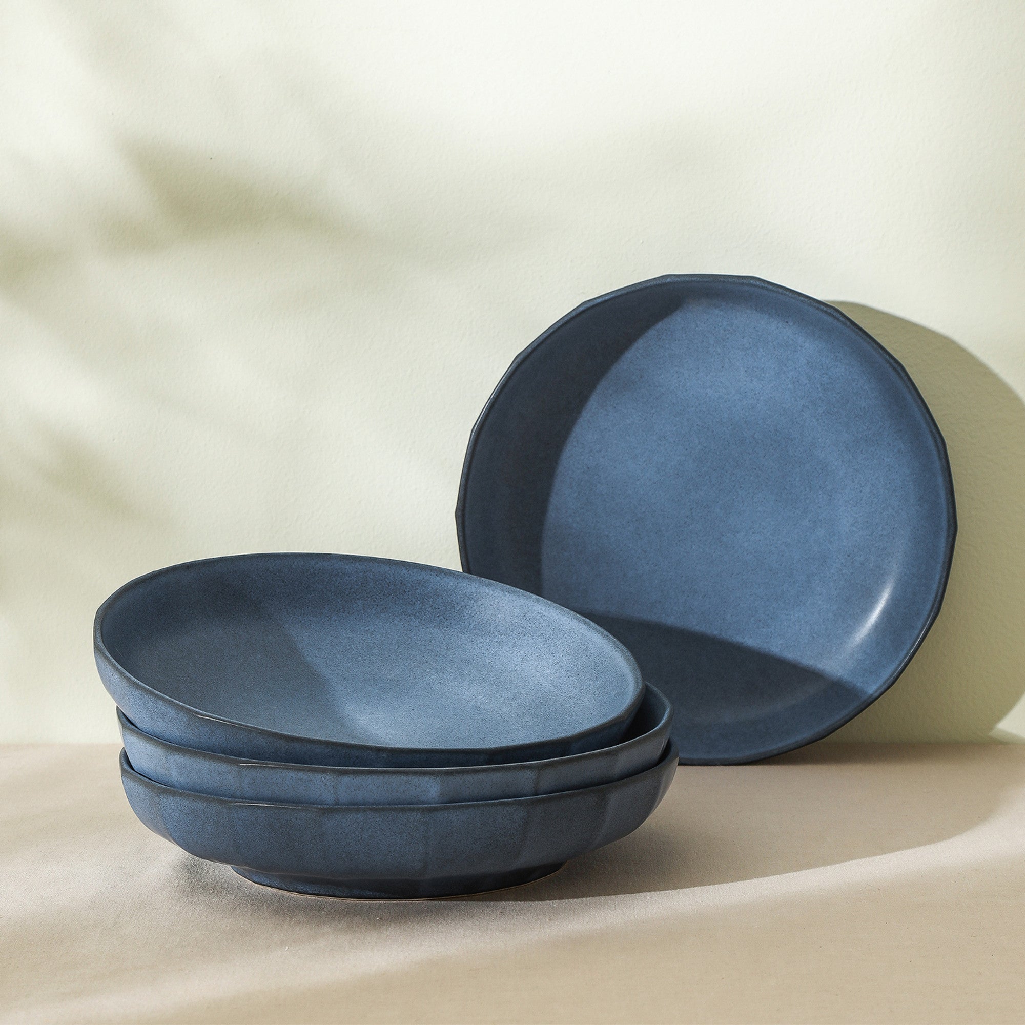 Rio Stoneware  Pasta Bowl - Blue
