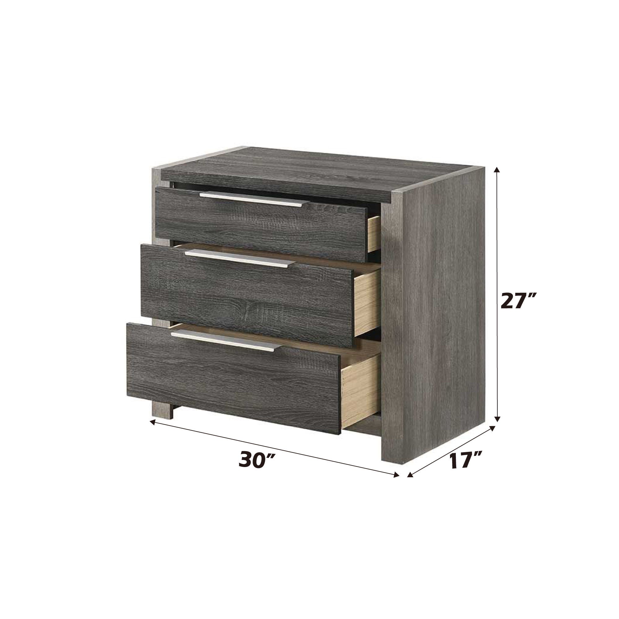Jehoram - Nightstand - Gray