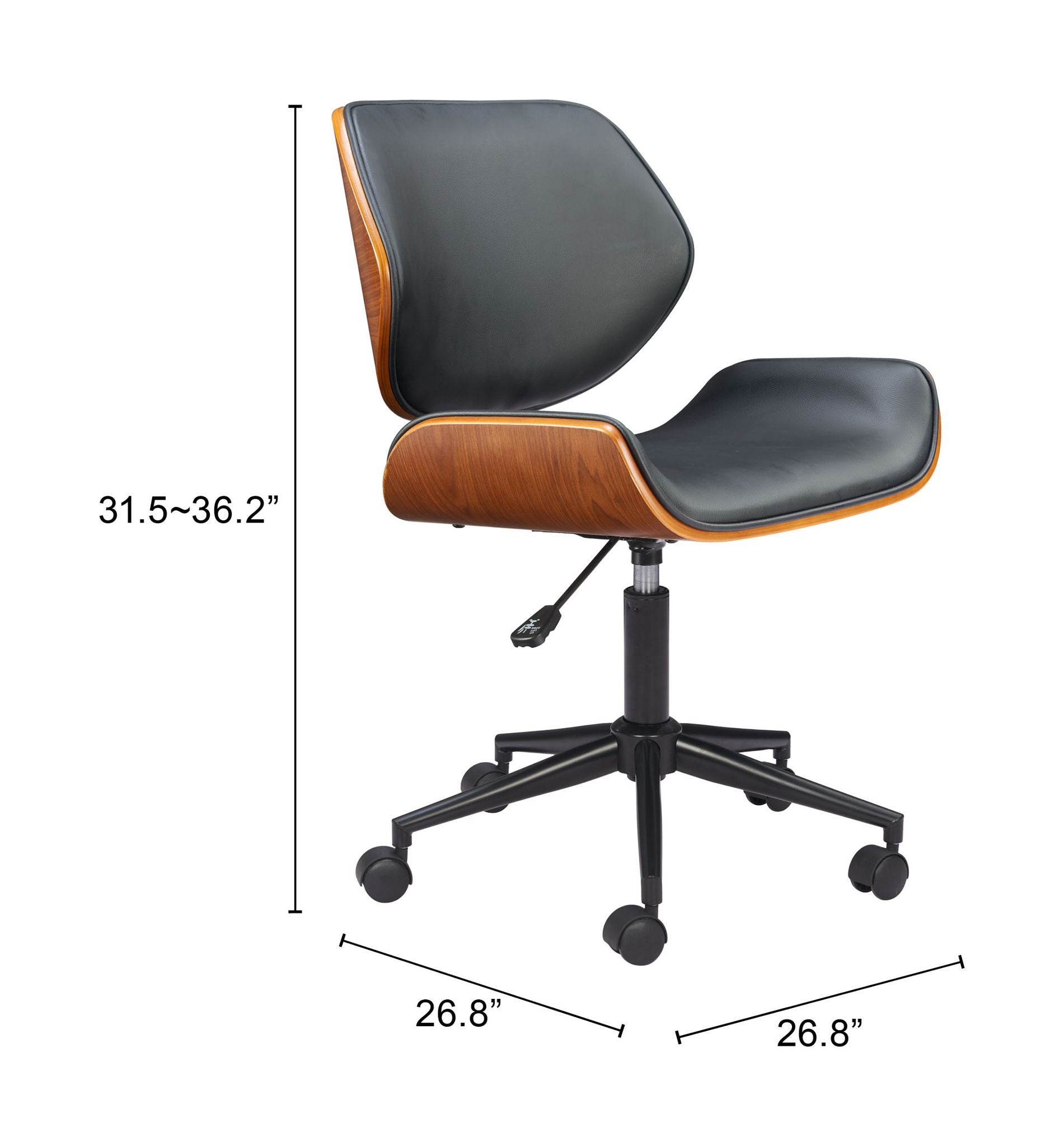 Flex - Low Back Office Chair - Black