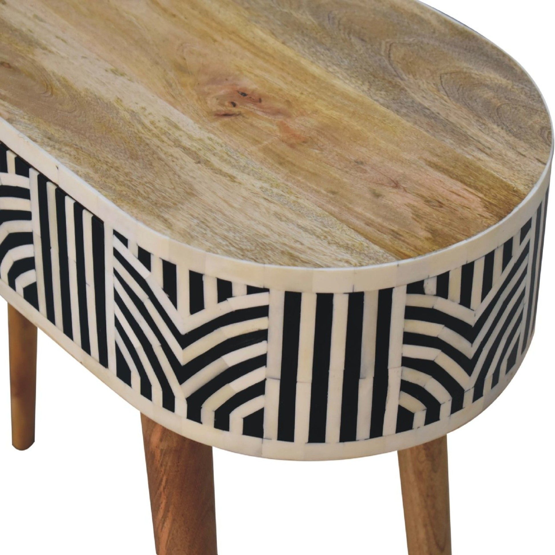 Inlay - Edessa Bone Table - Best Buy Furniture
