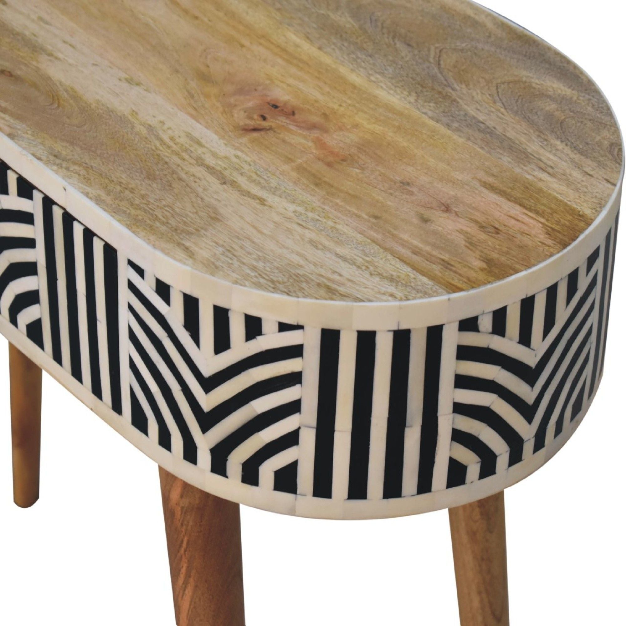 Inlay - Edessa Bone Table - Best Buy Furniture