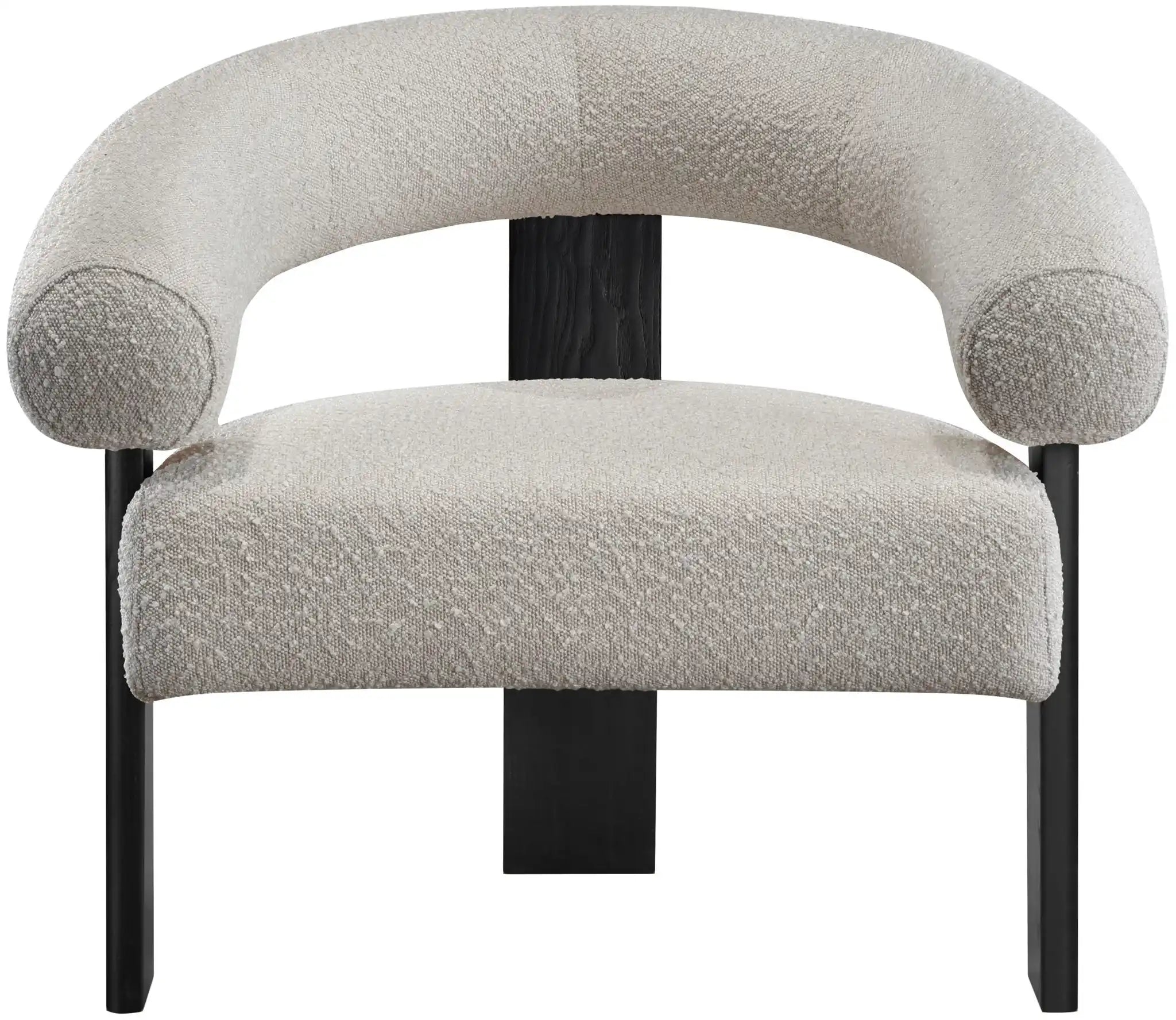 Winston - Accent Chair With Black Legs