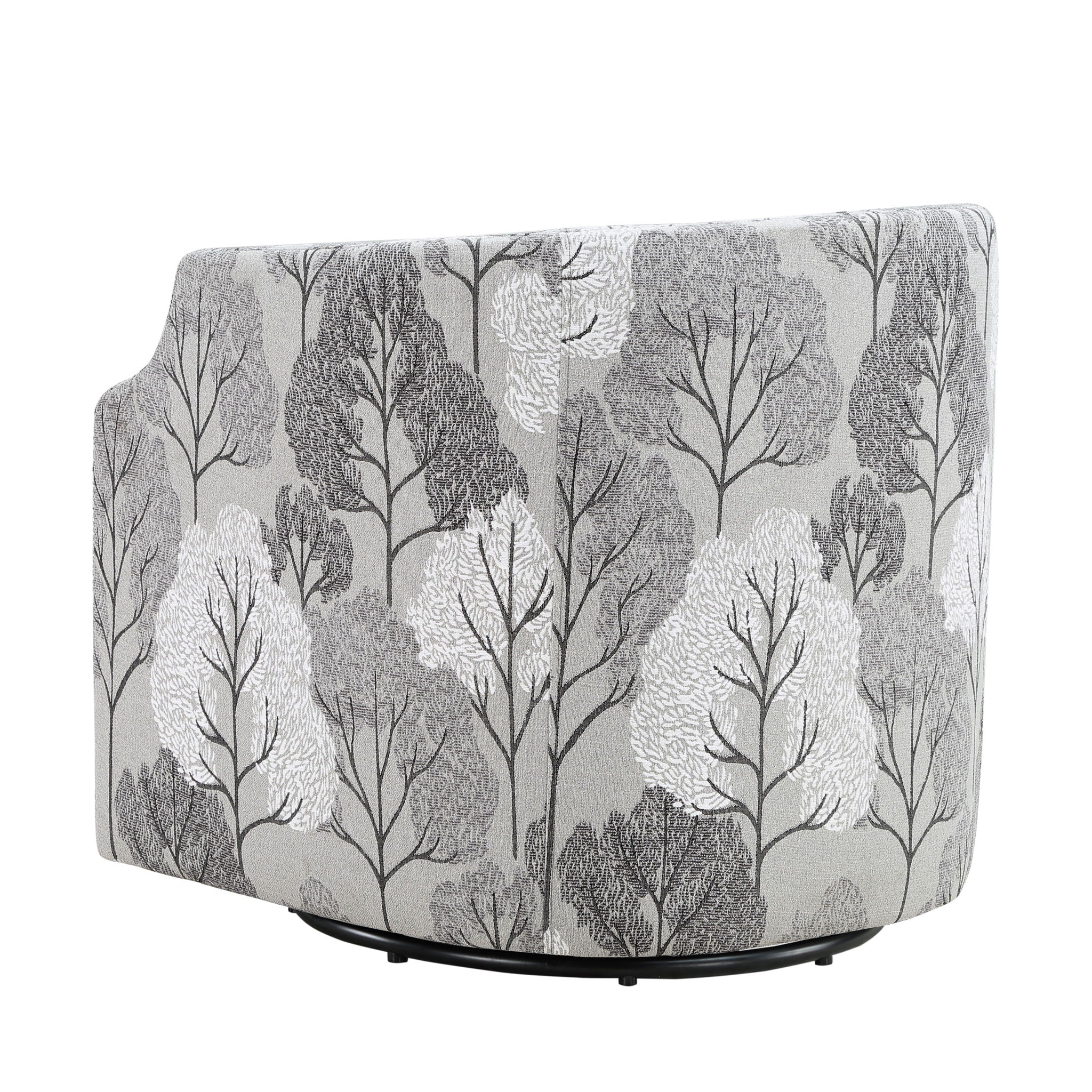 Isabelle - Swivel Glider Barrel Chair