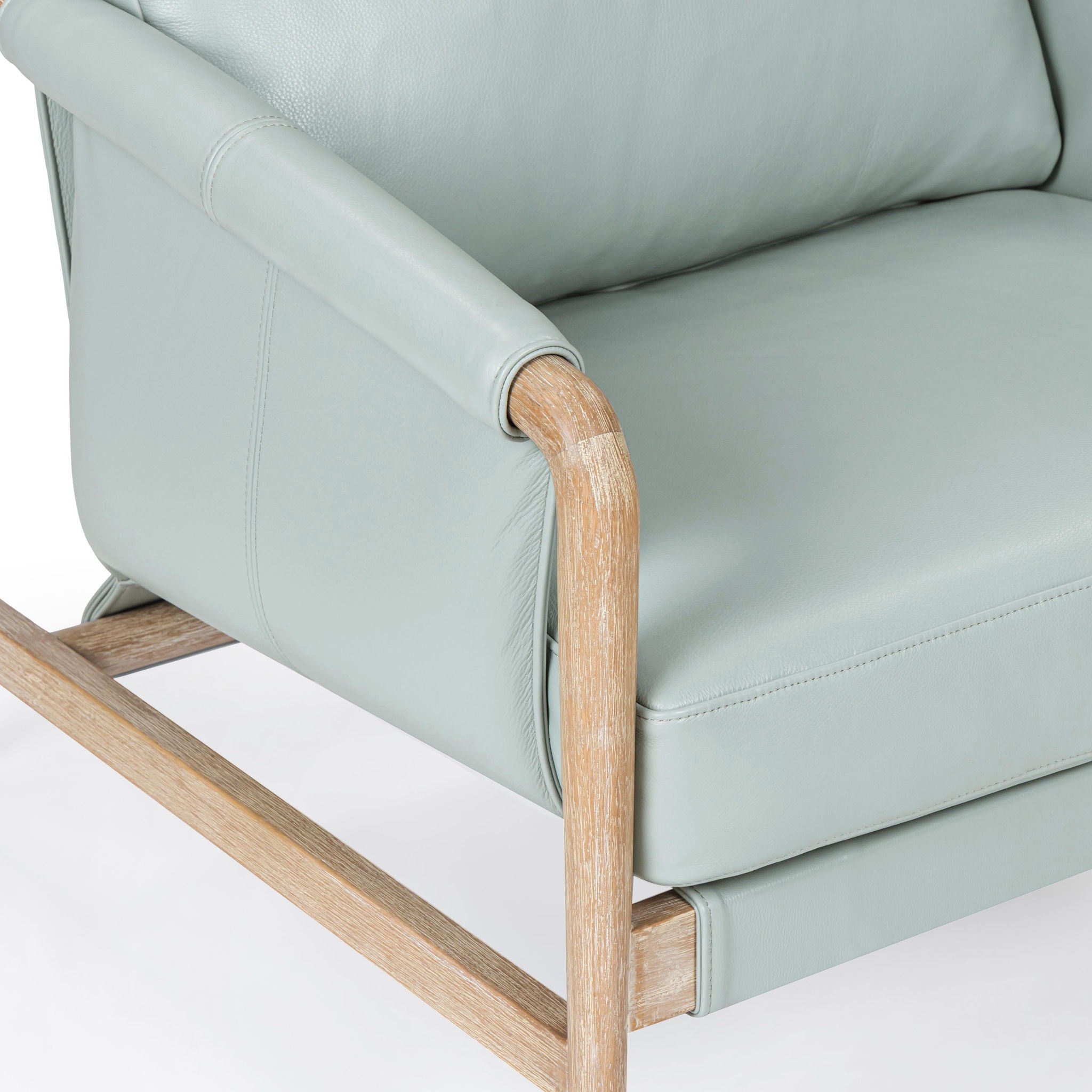 Chakka - Genuine Leather Accent Chair