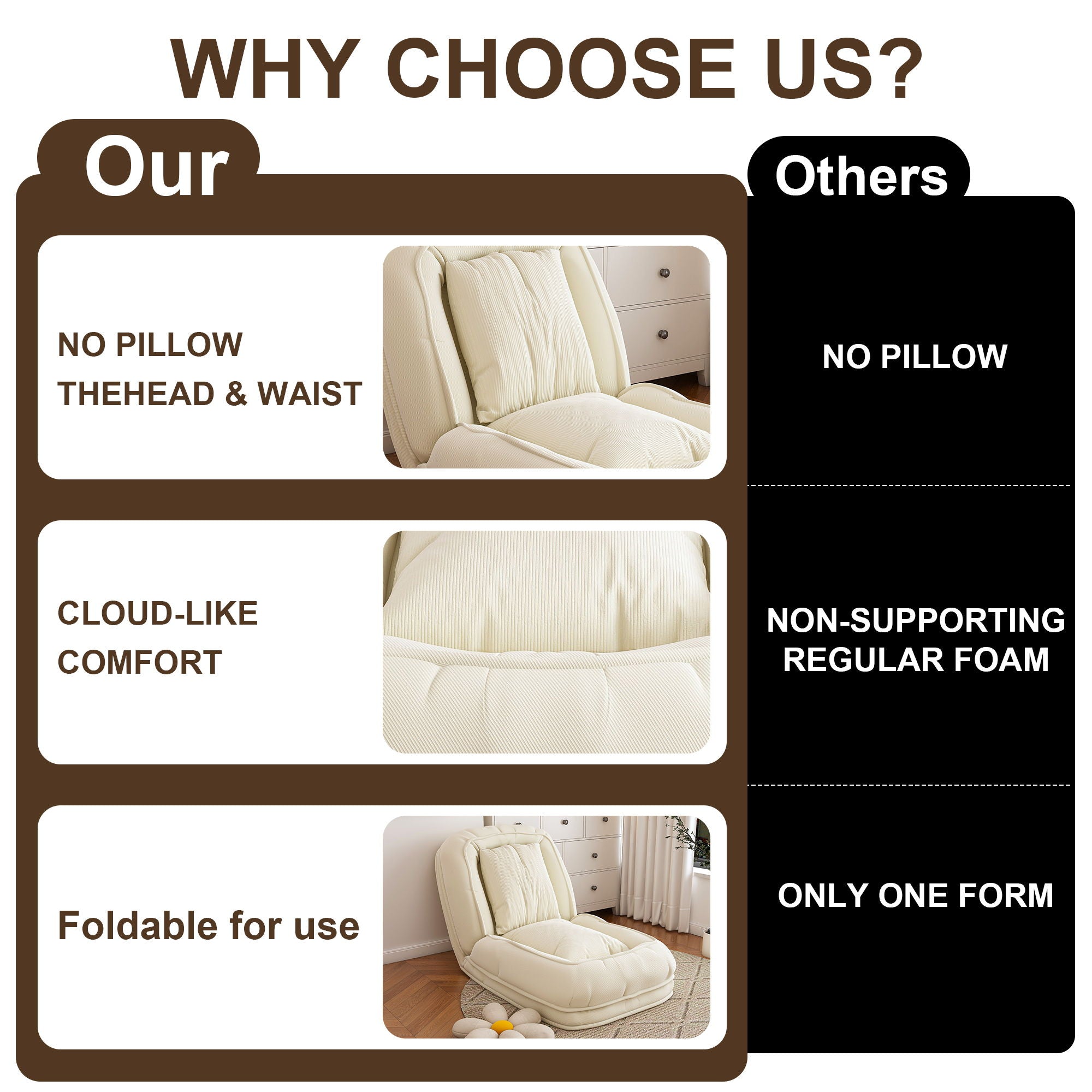 Upholstered Human Dog Bed For Adults And Pets