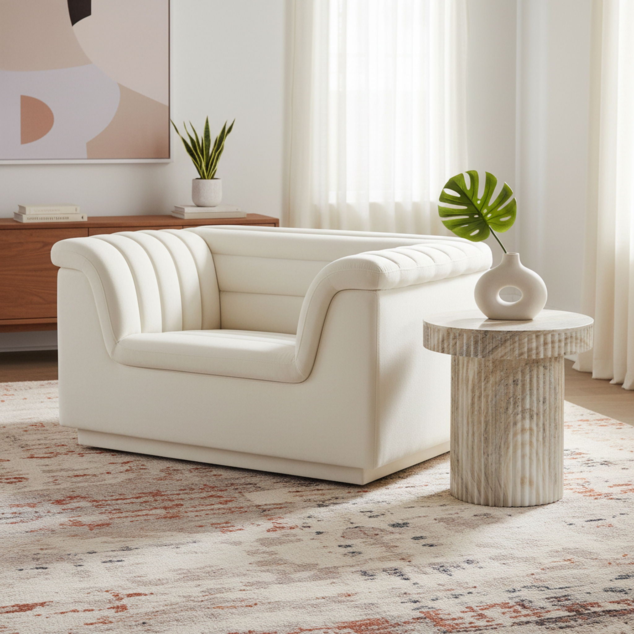 Cascade - Velvet Chair