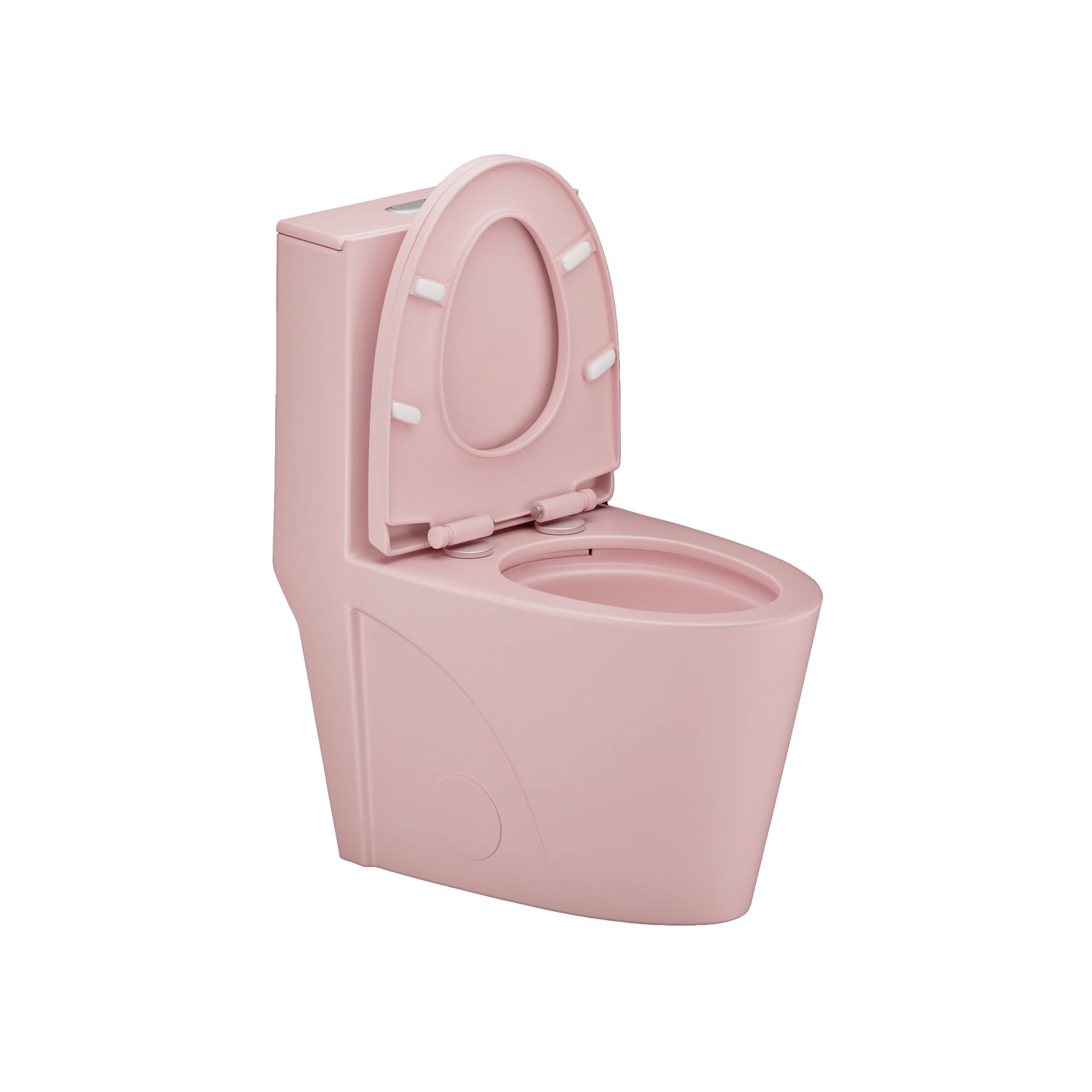 1.1 / 1.60 Gpf Dual-Flush One Piece Toilet, Water-Saving Elongated Comfort Height Floor Mounted, Soft Close 1000 Gram Map Flushing Score Toilet 23T01-Rs - Rose - Best Buy Furniture