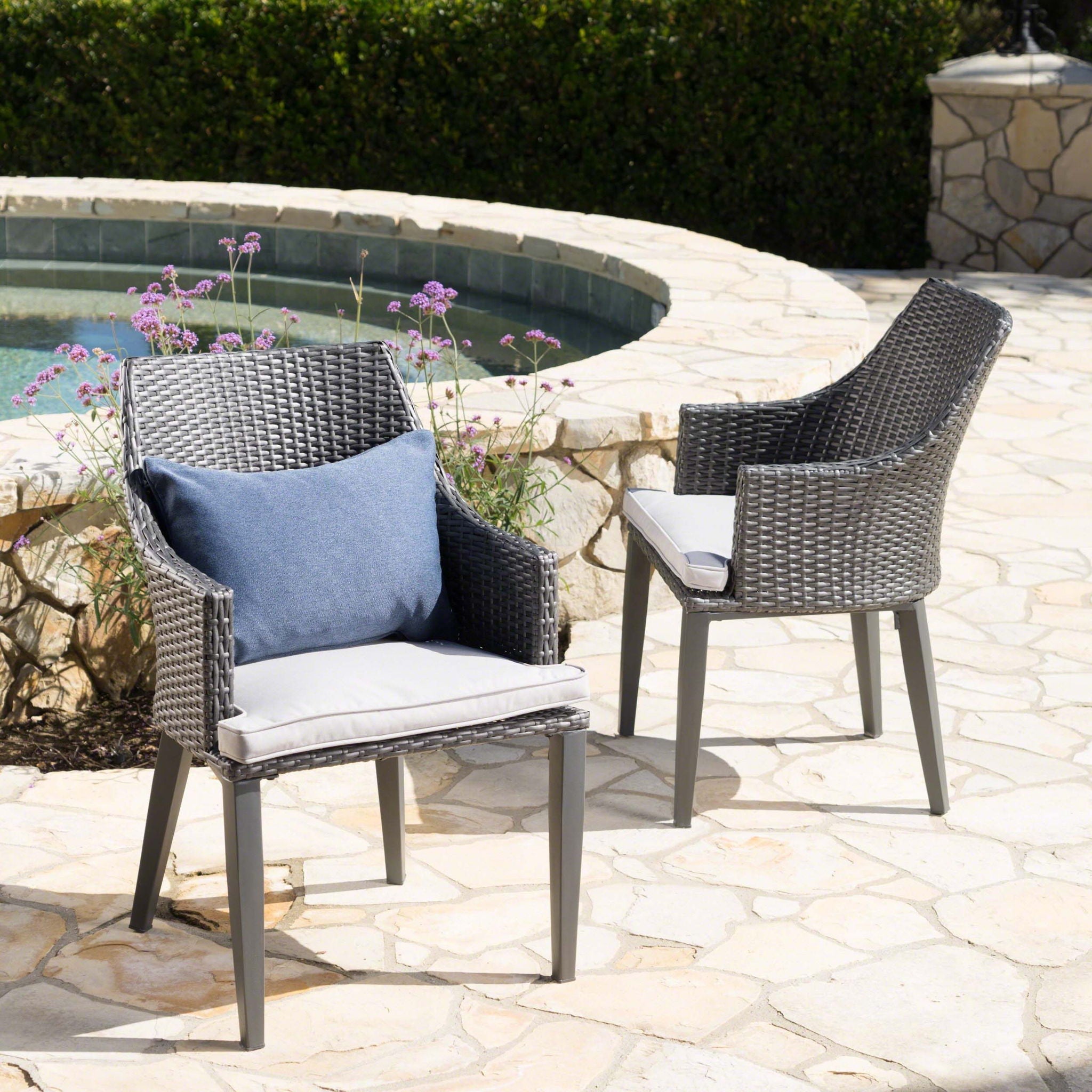 Hillhurst - Outdoor Chair Comfortable, Weather Resistant Cushion (Set of 2)