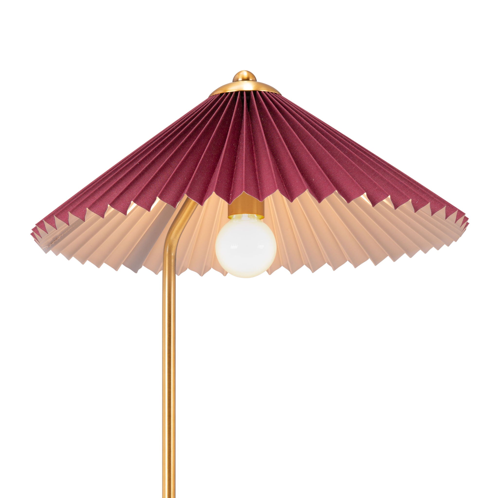 Charo - Table Lamp - Red / Gold