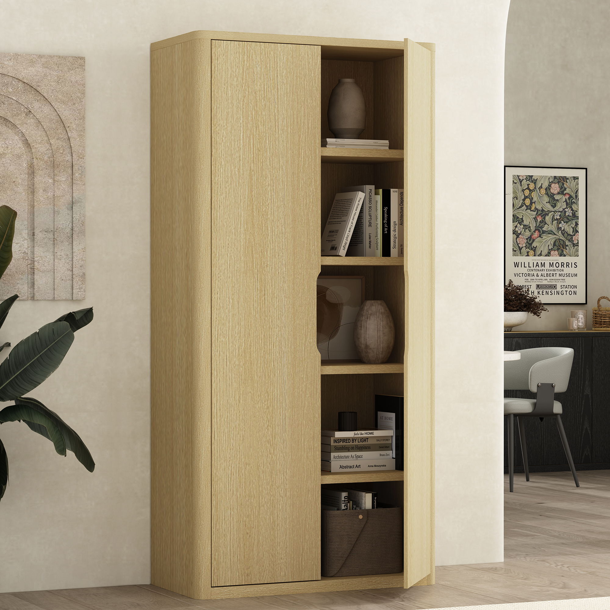 Rivington - Bookcase Cabinet