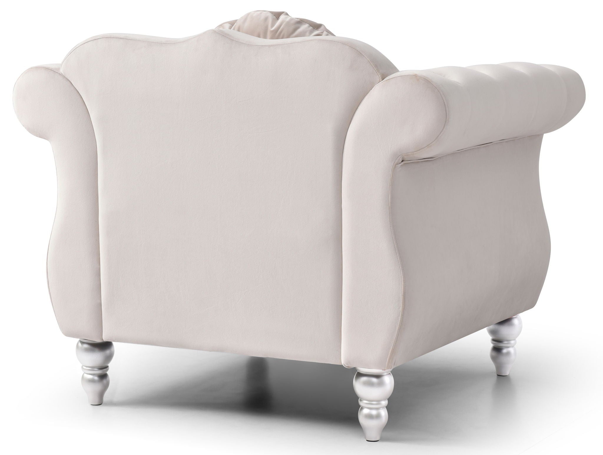 Chic Transitional Flared Arm Chair - Best Buy Furniture