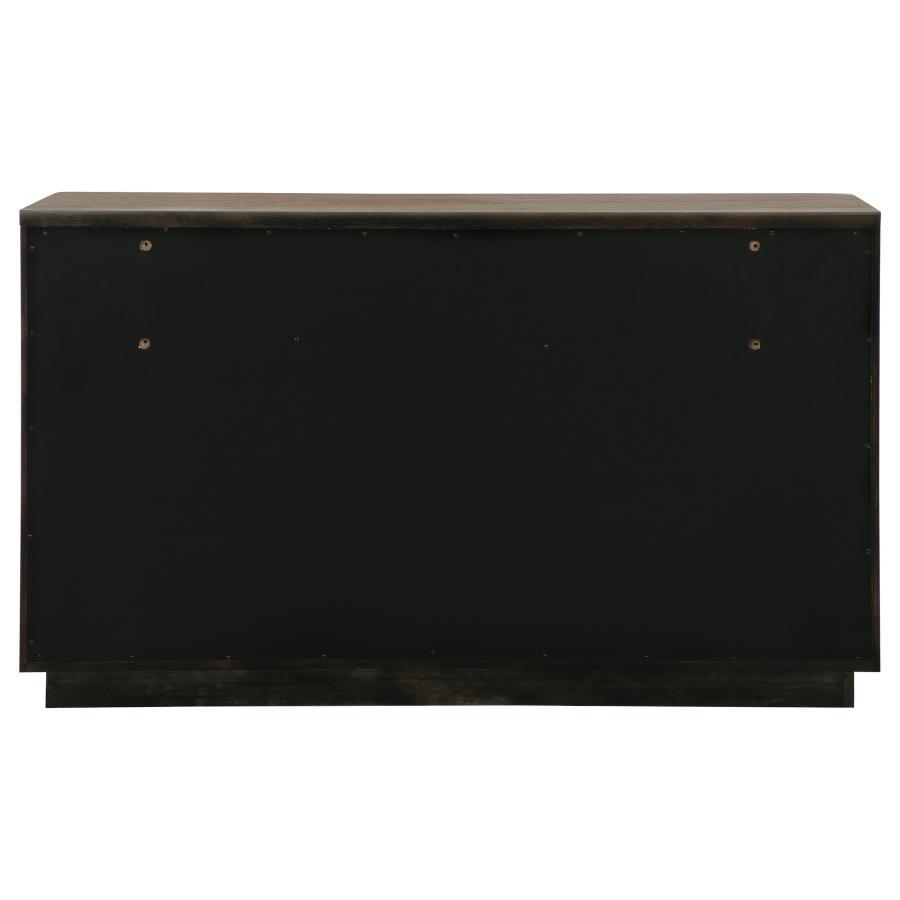 Terrace - 6-Drawer Dresser Cabinet - Ash Brown