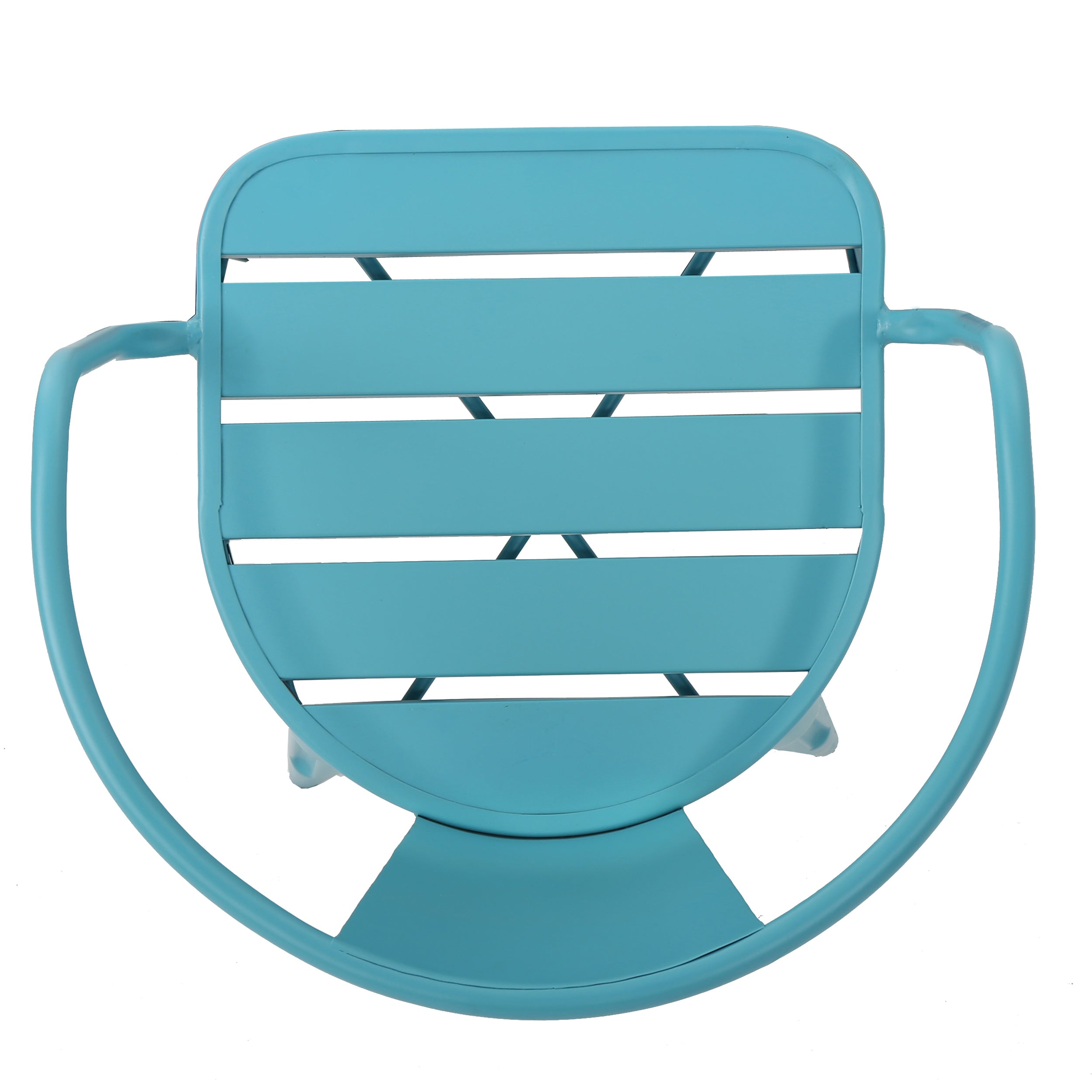 Yearn 3-Piece Bistro Set with Table and 2 Chairs, Blue