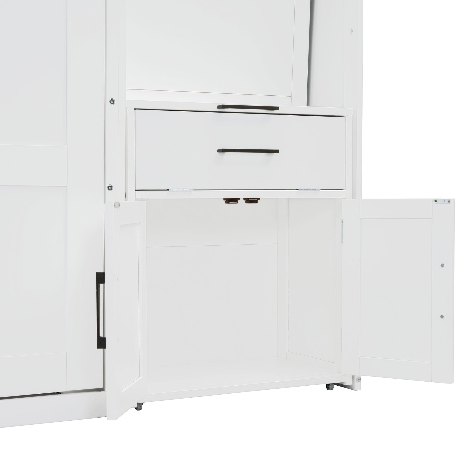 Murphy Wall Bed With Closet, Drawers & Desk