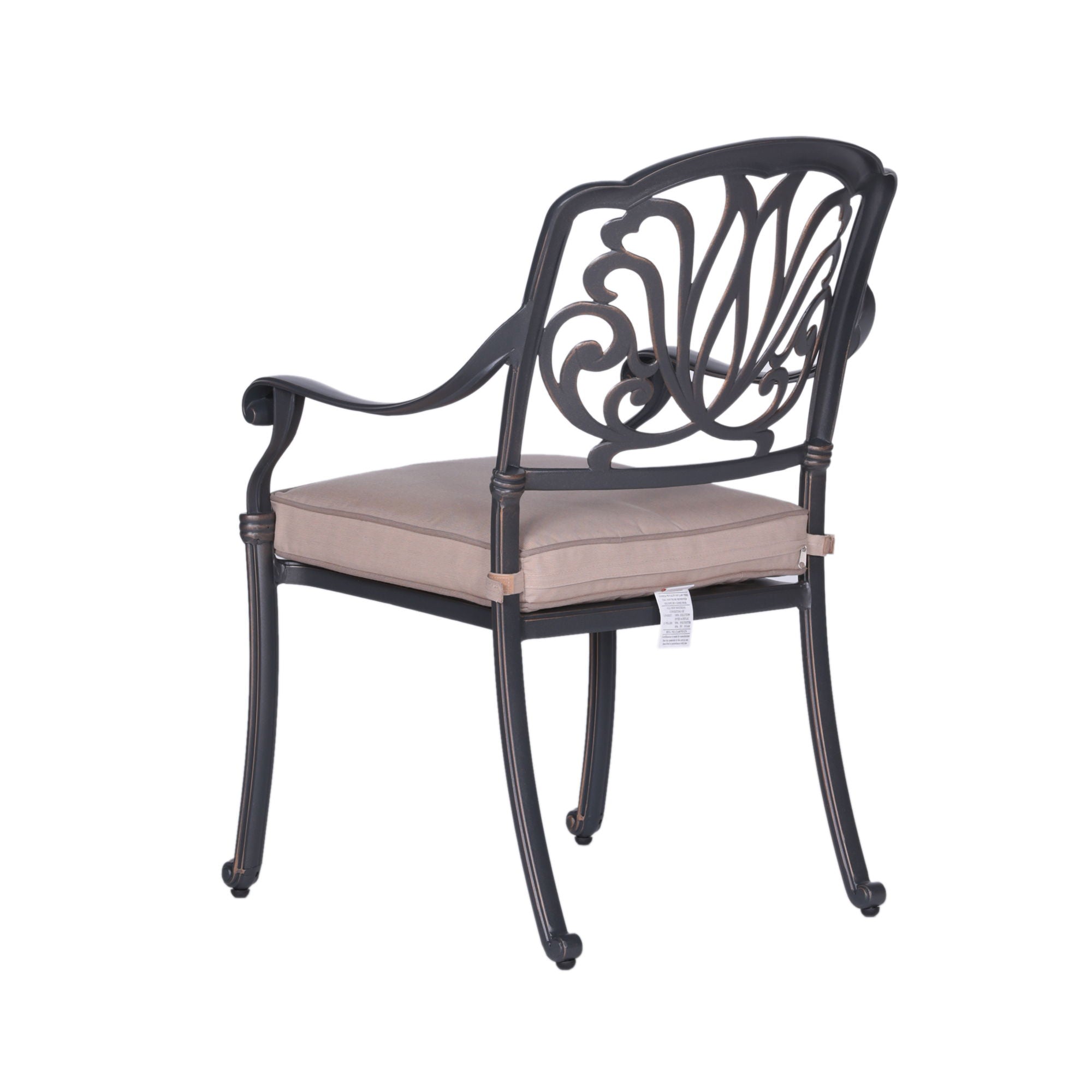 Rectangular Long Dining Set With Sunbrella Cushions