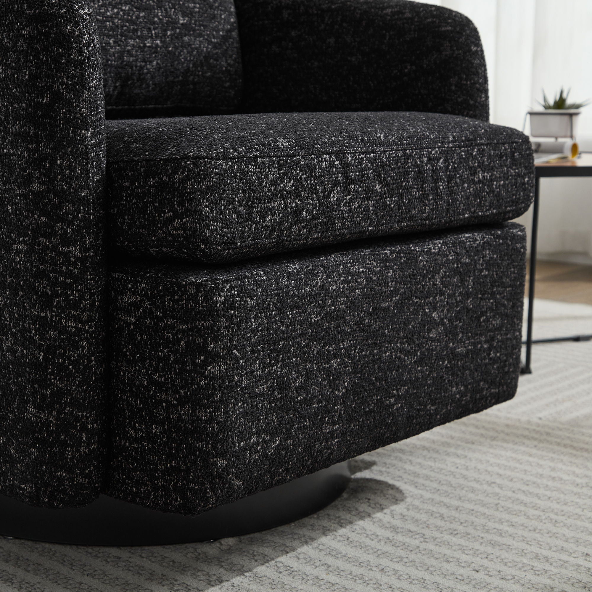 Swivel Accent Chair, 360 Degree For Living Room