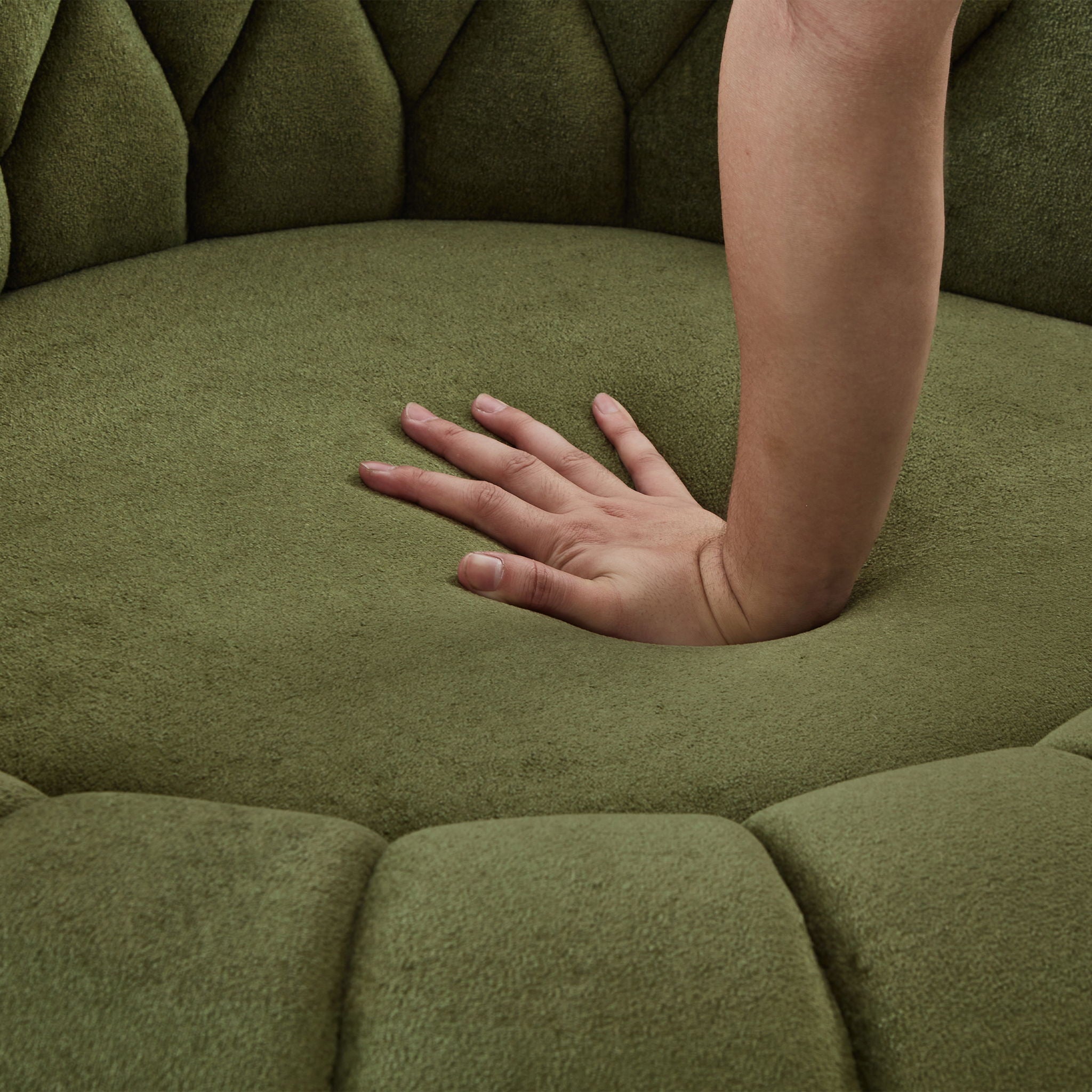 Round Swivel Accent Chair With Rotation