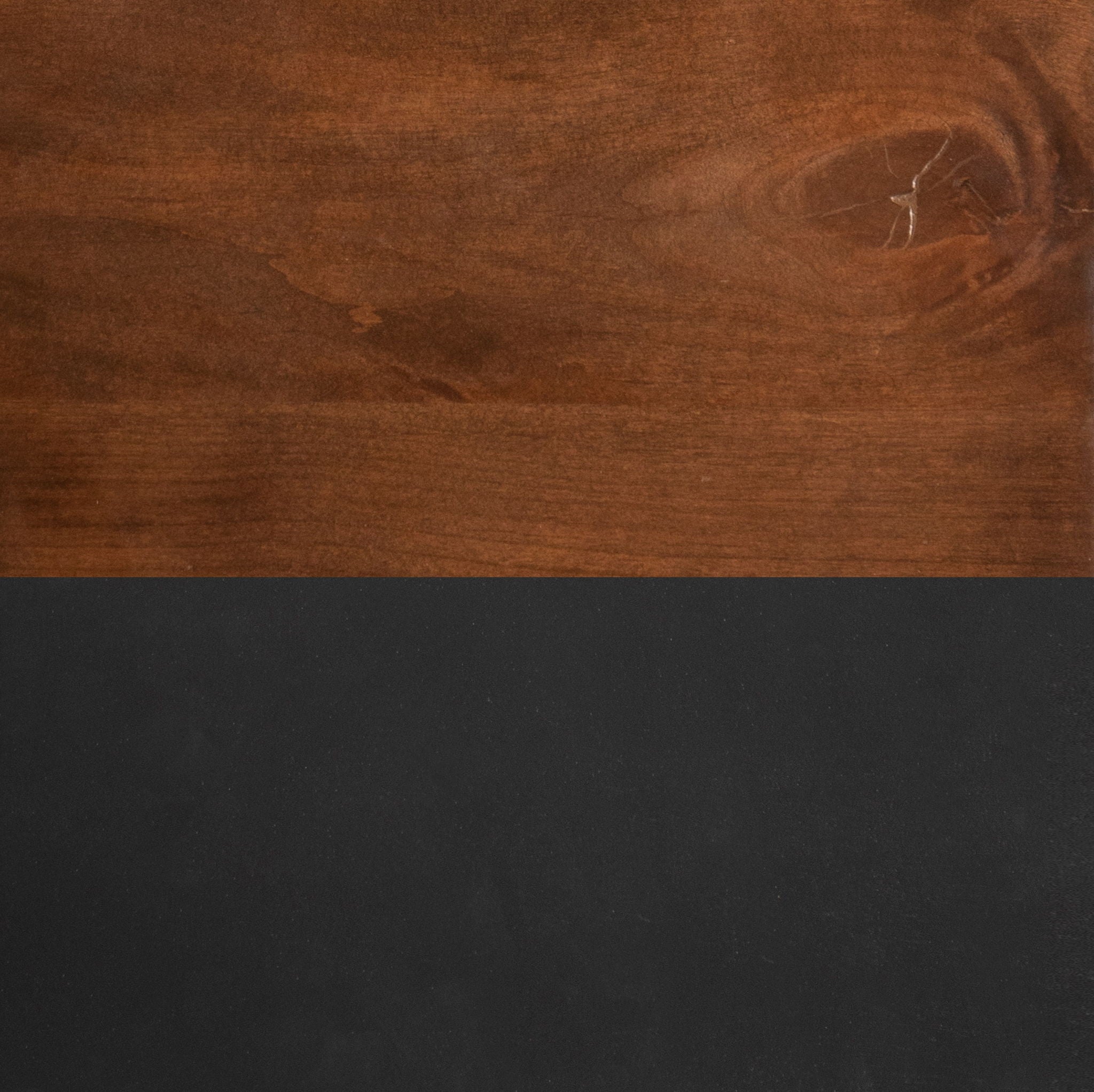 Writing Desk - Black / Whiskey