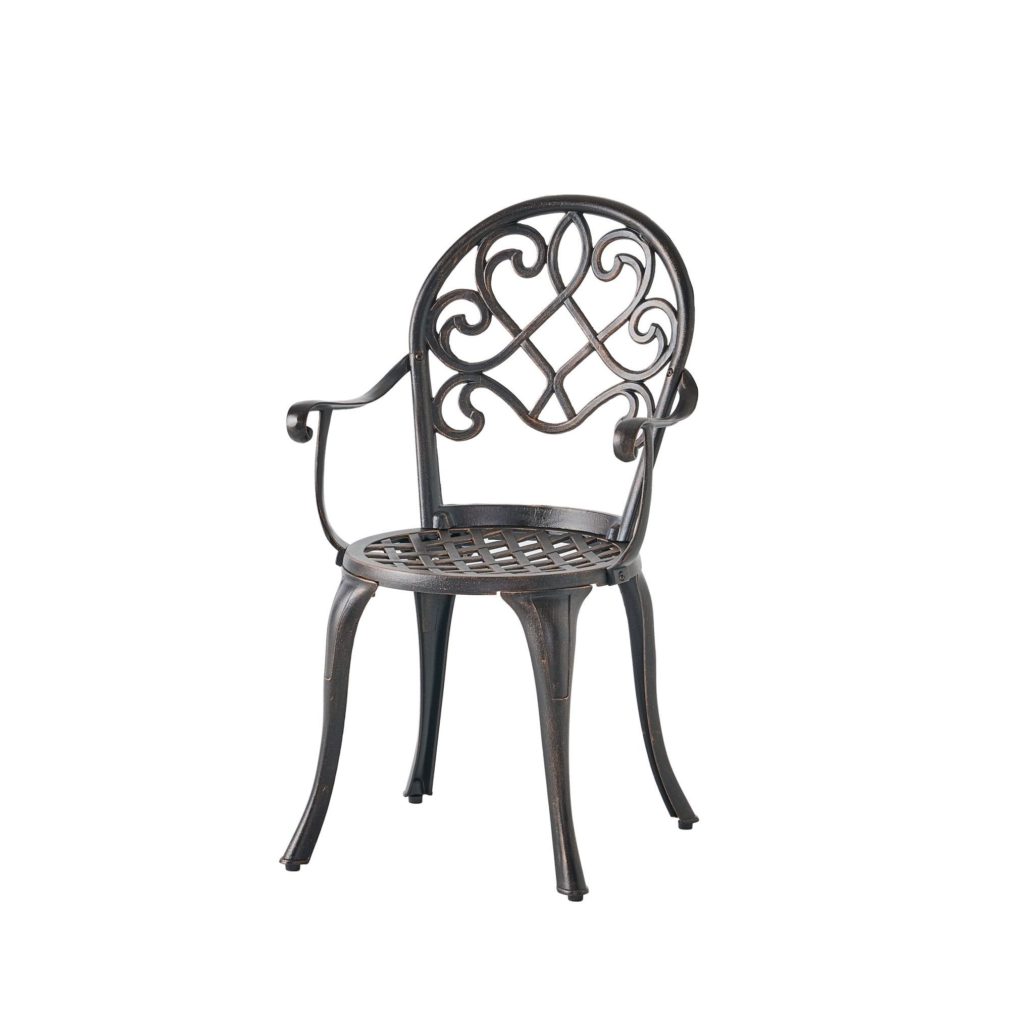 CAMDEN 3PC CAST BISTRO SET W ICE BUCKET - Tuesday Morning - Outdoor Furniture Sets