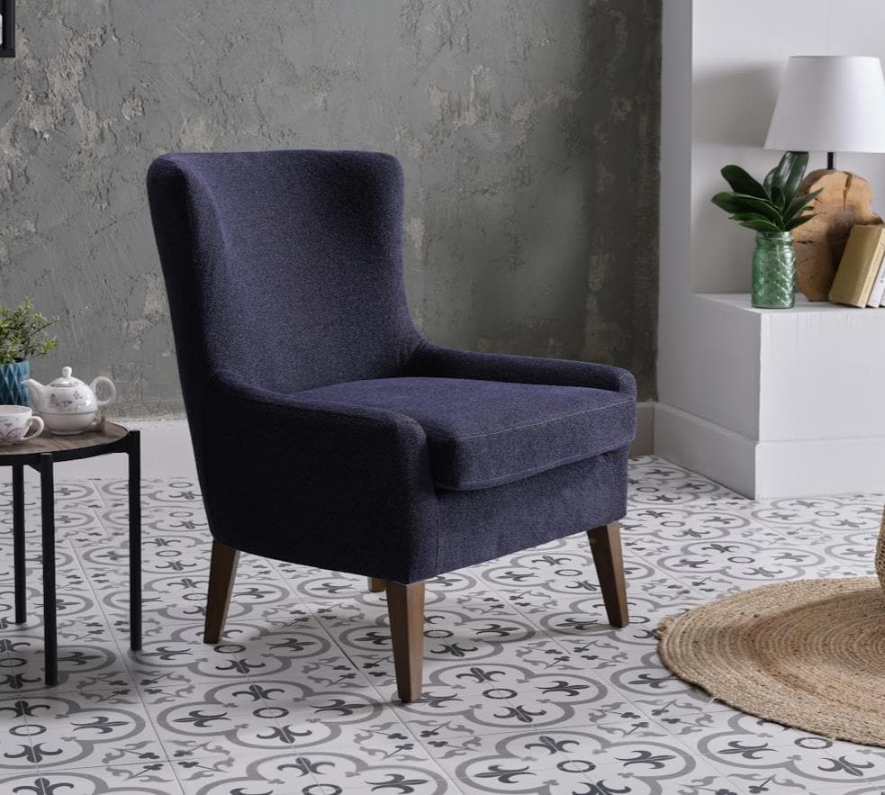 The Canyon Accent Chair's cushioned seat and tall, supportive back offer day-long relaxation.