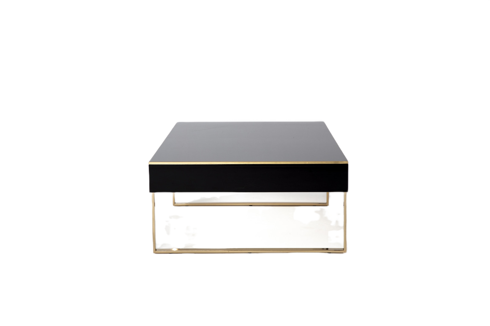 Elegant look of the Carlino Chrome Coffee Table, perfect for elevating home decor.