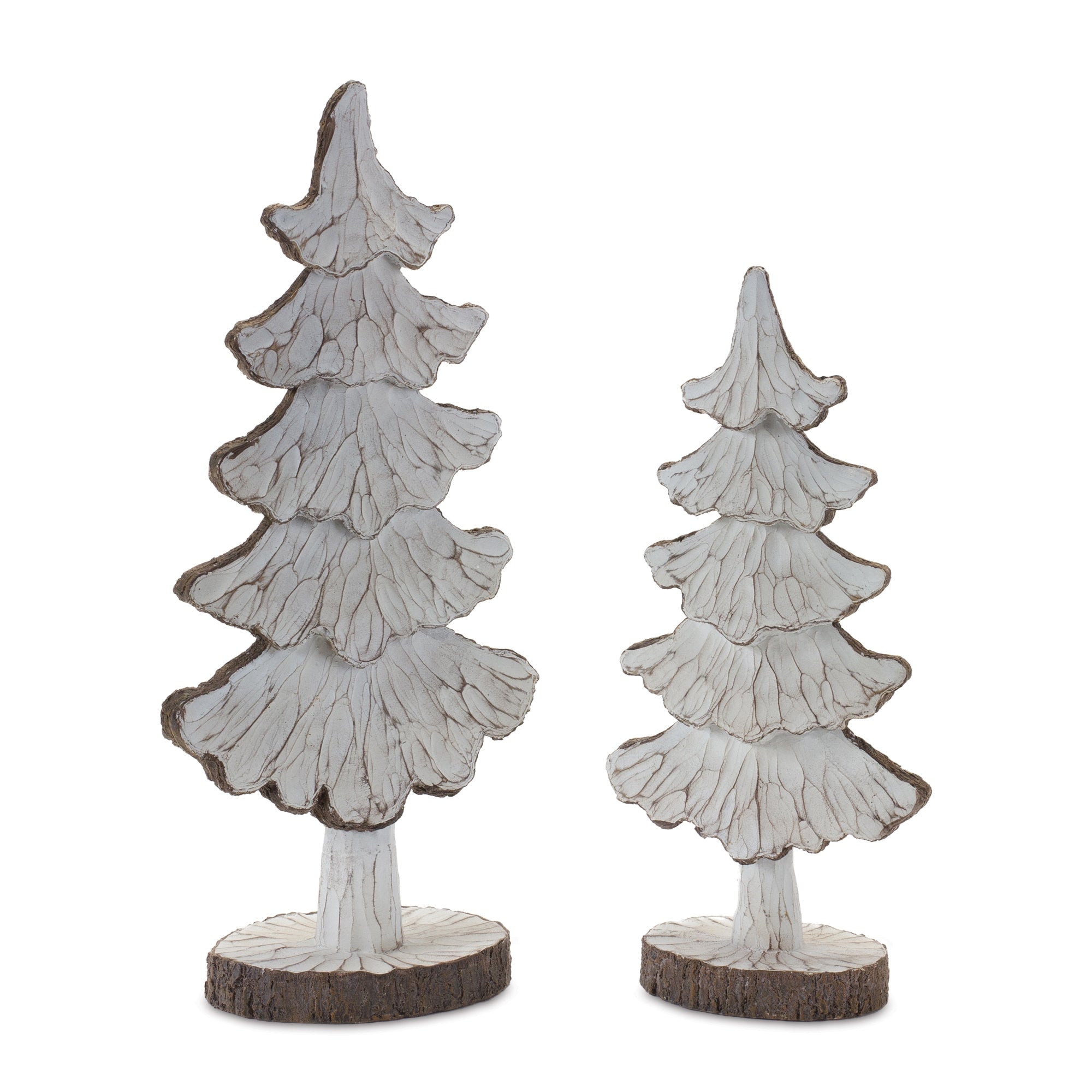 Carved-Pine-Tree-Decor-(Set-of-2)-Christmas-Decor