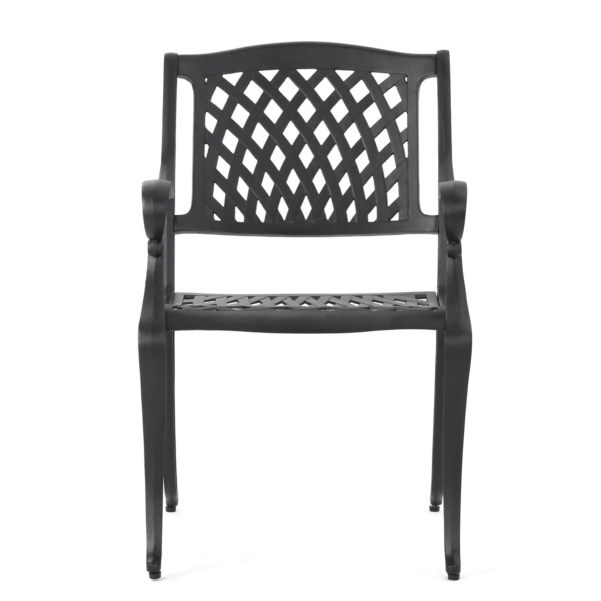 CAYMAN ARCH MESH I CHAIR(set of 2) - Tuesday Morning - Chairs