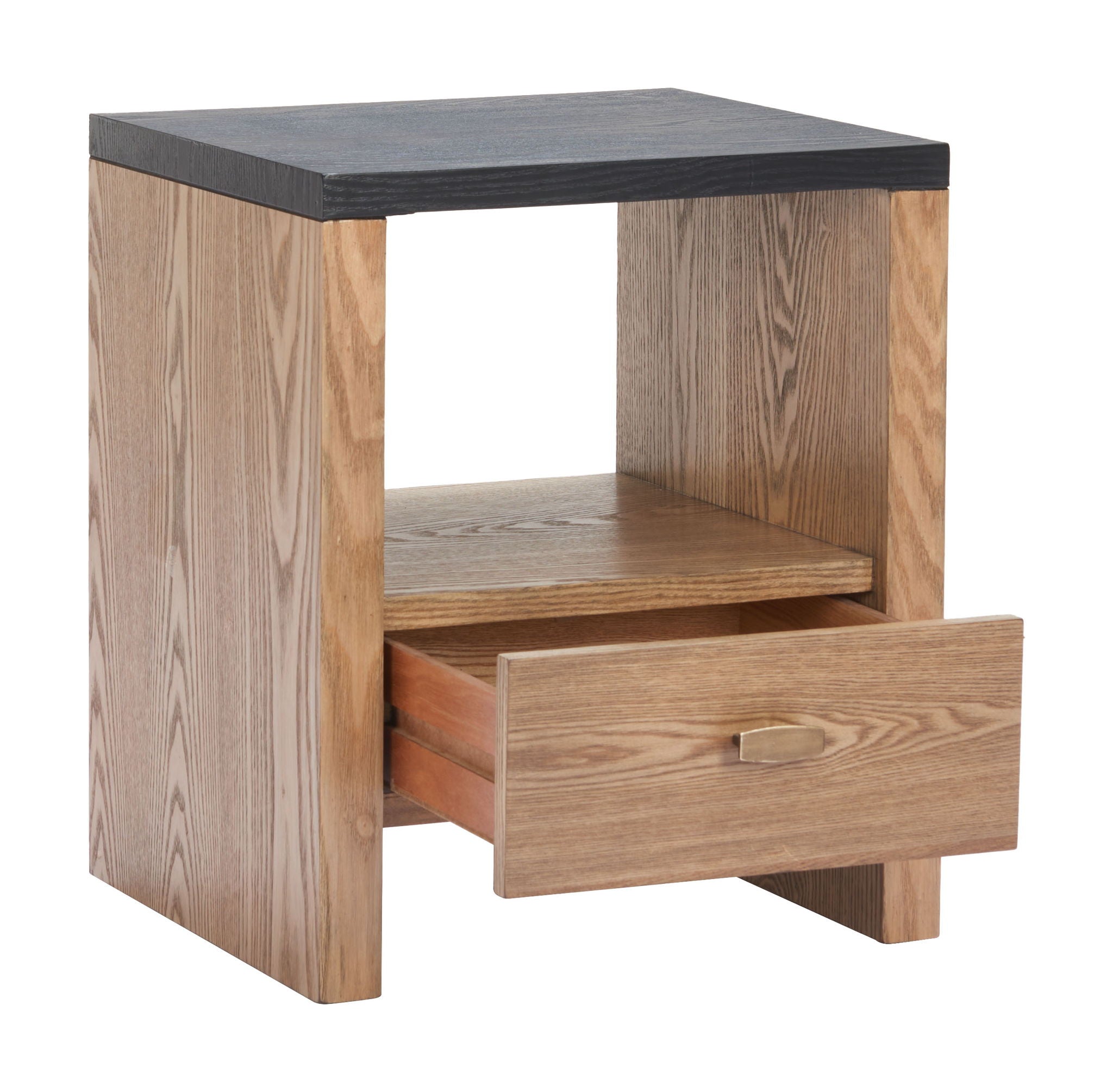 Natt - Side Table - Black