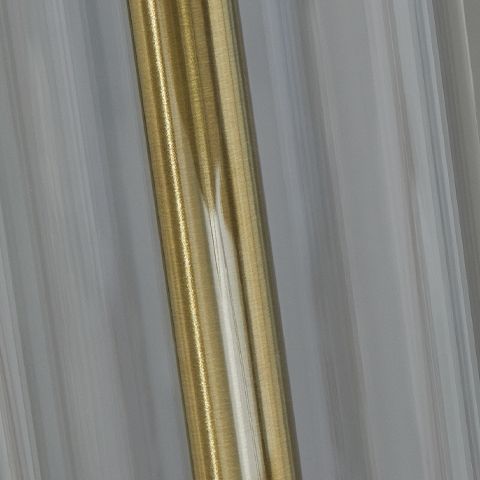 Orenman - Glass Table Lamp (Set of 2) - Clear / Brass Finish - Best Buy Furniture