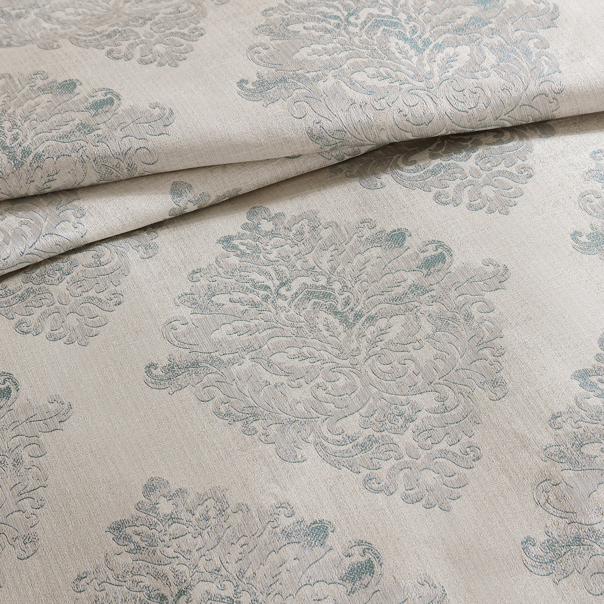 Marana 9 Pc Medallion Jacquard Comforter Set