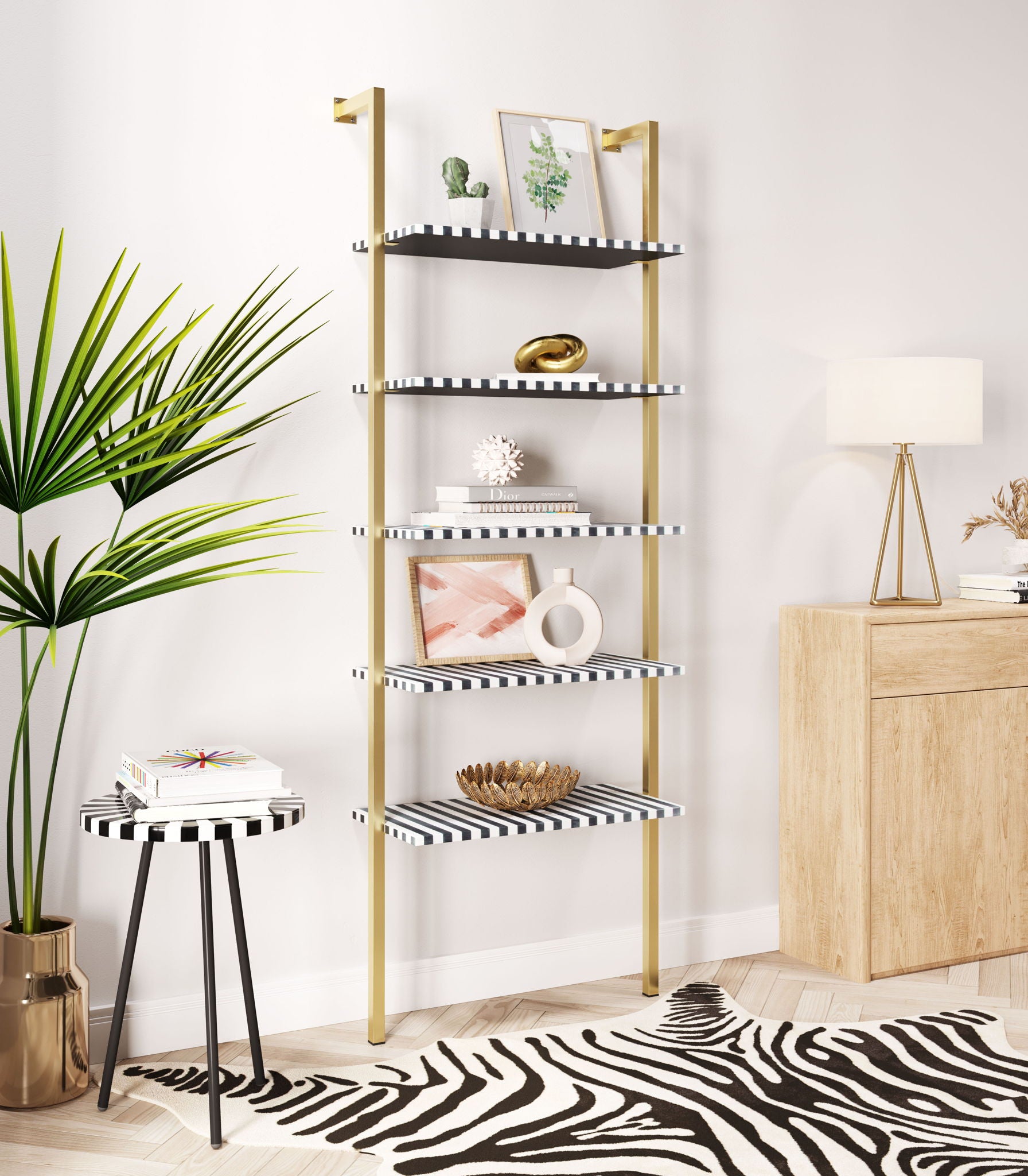 Zebra - Shelf - Multicolor