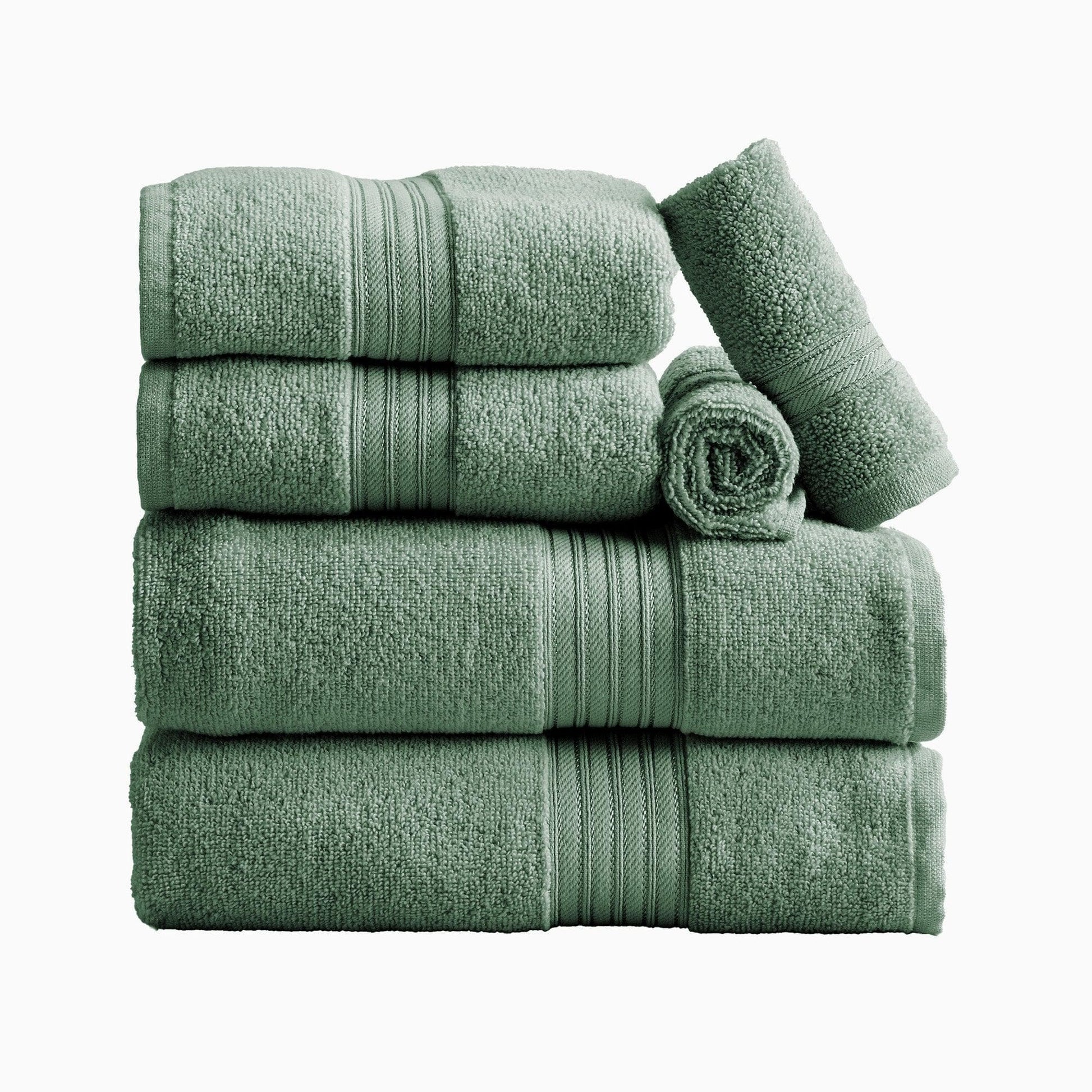 Cotton Terry Bath Towel Set - Cooper Collection - Best Buy Furniture