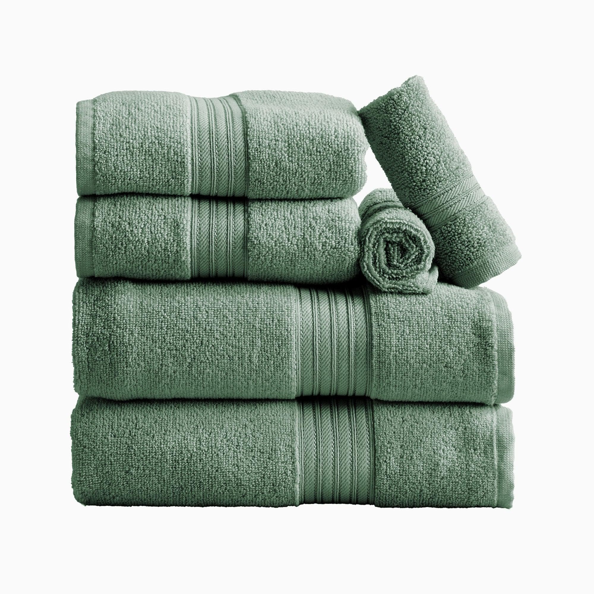 Cotton Terry Bath Towel Set - Cooper Collection - Best Buy Furniture