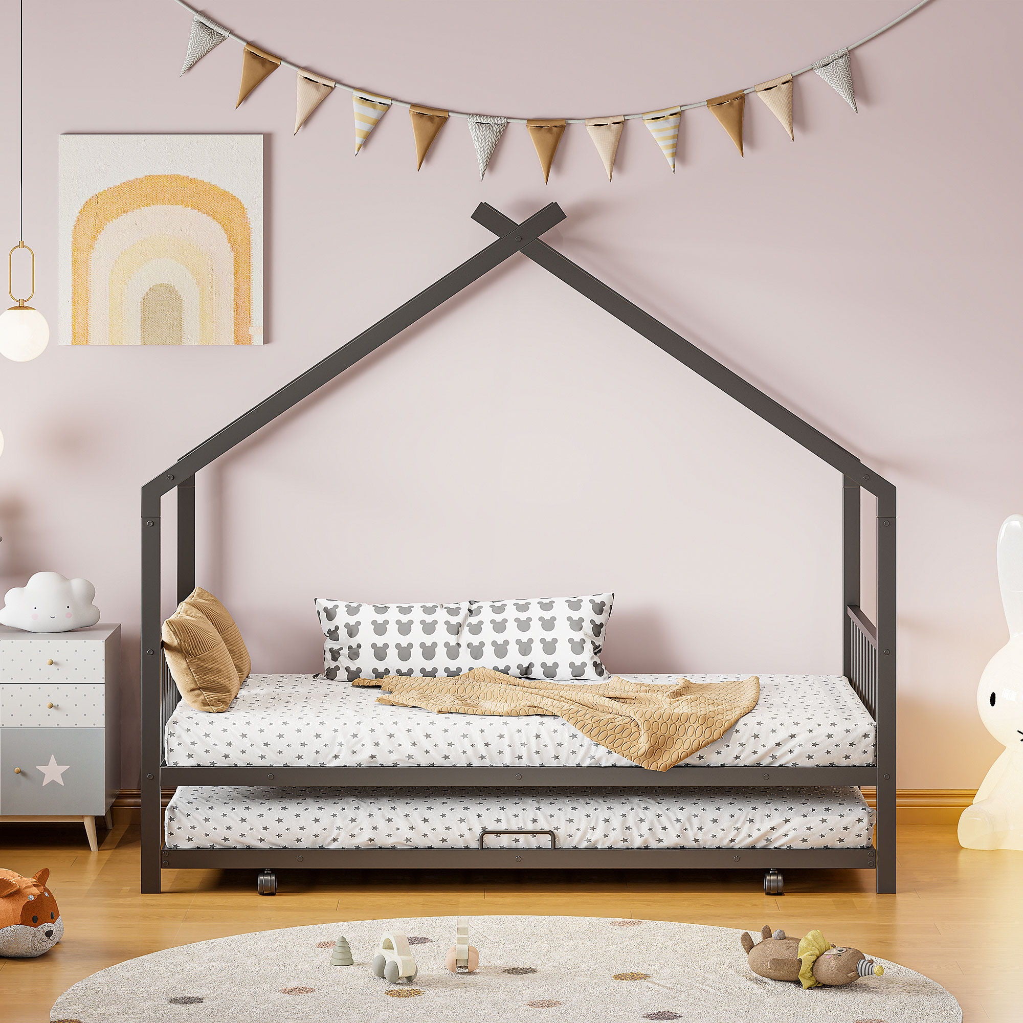 Adorable House Design Bed