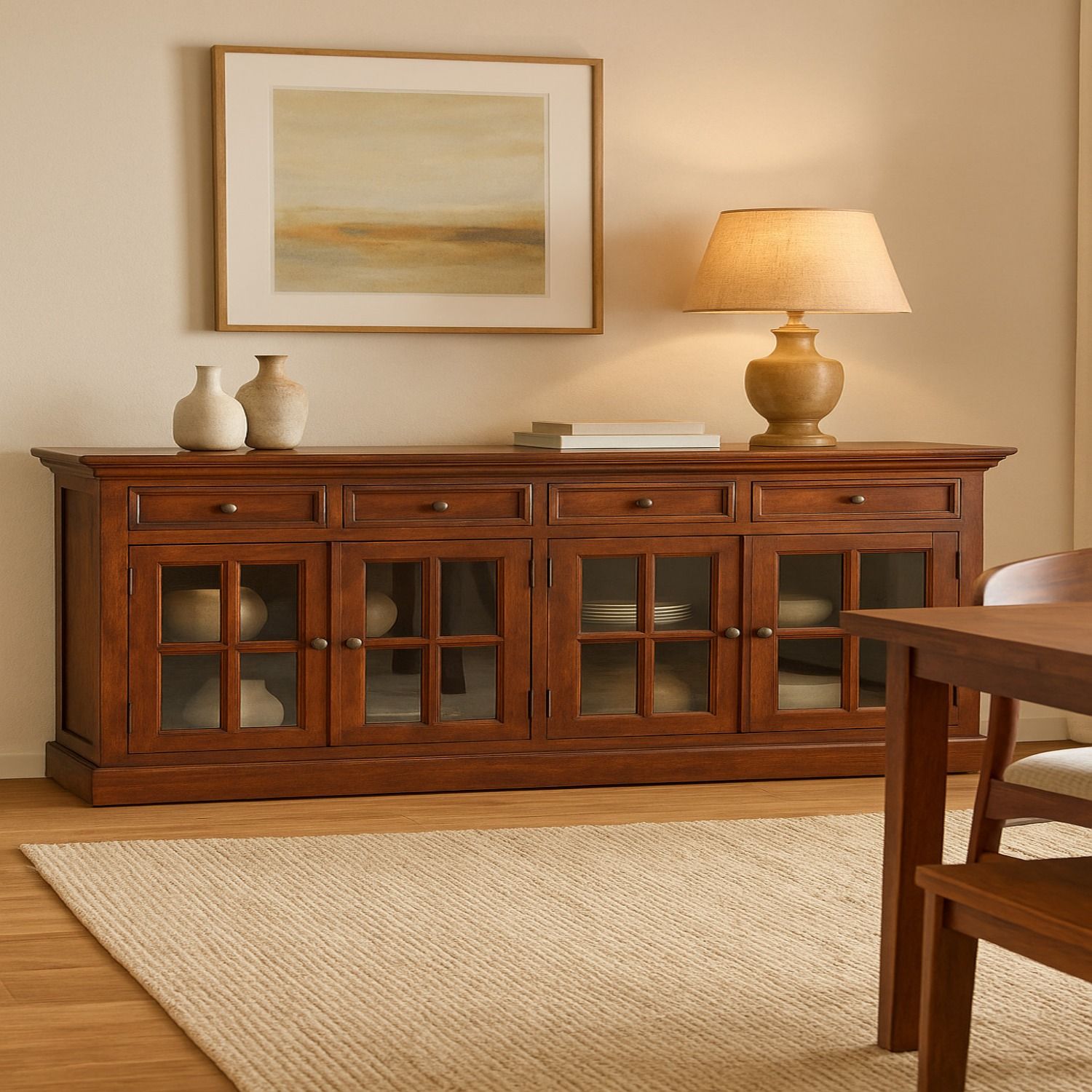 Large Glazed Sideboard - Best Buy Furniture