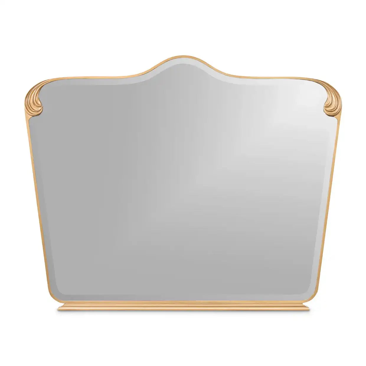 Camellia Field - Dresser Mirror - Gold