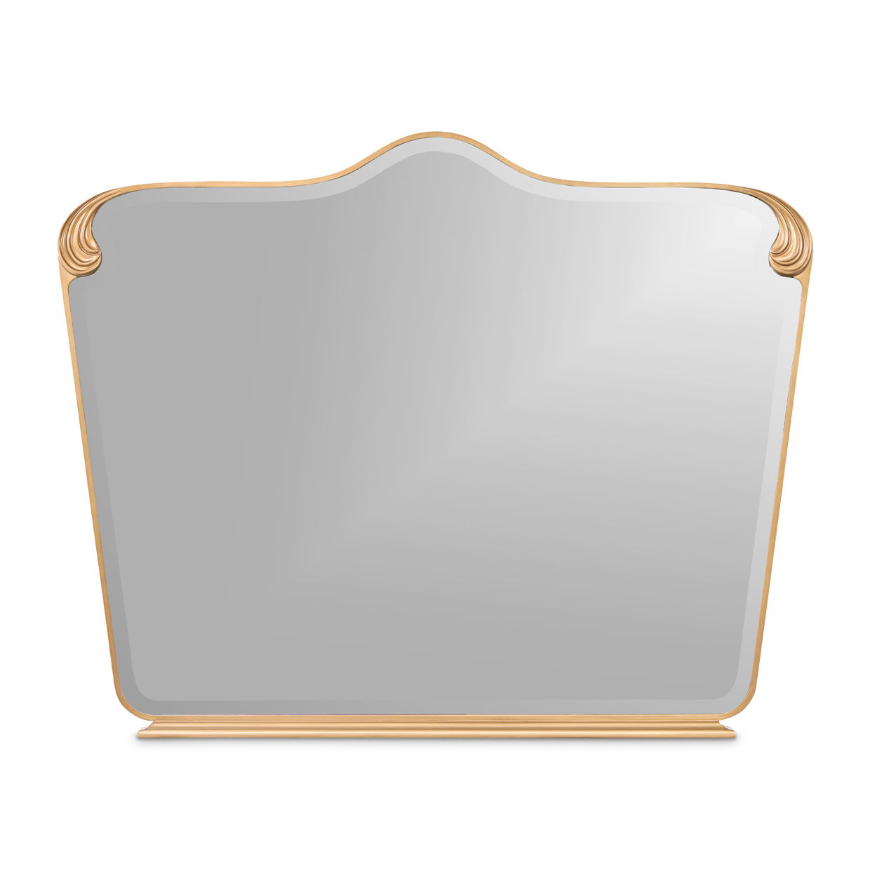 Camellia Field - Dresser Mirror - Warm Pecan