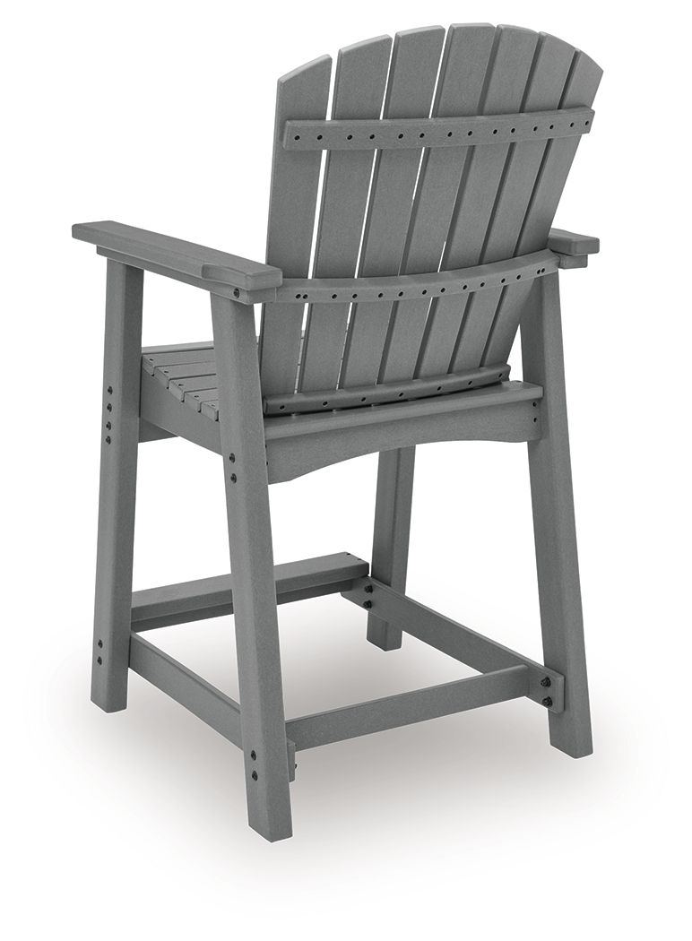 Sanctuary Beach - Barstool (Set of 2) - Dark Gray