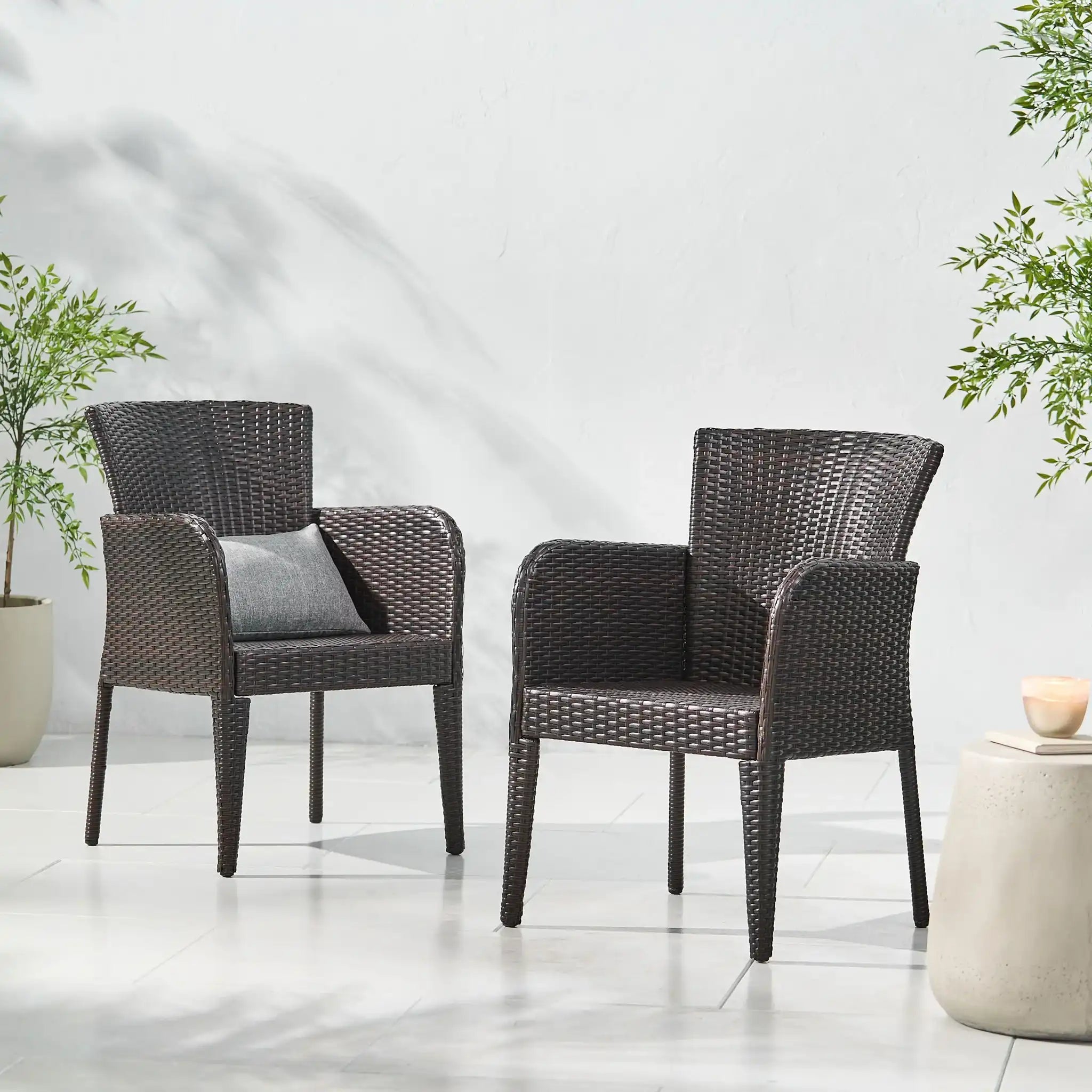 Anaya - Outdoor Wicker Dining Armchair (Set of 2)