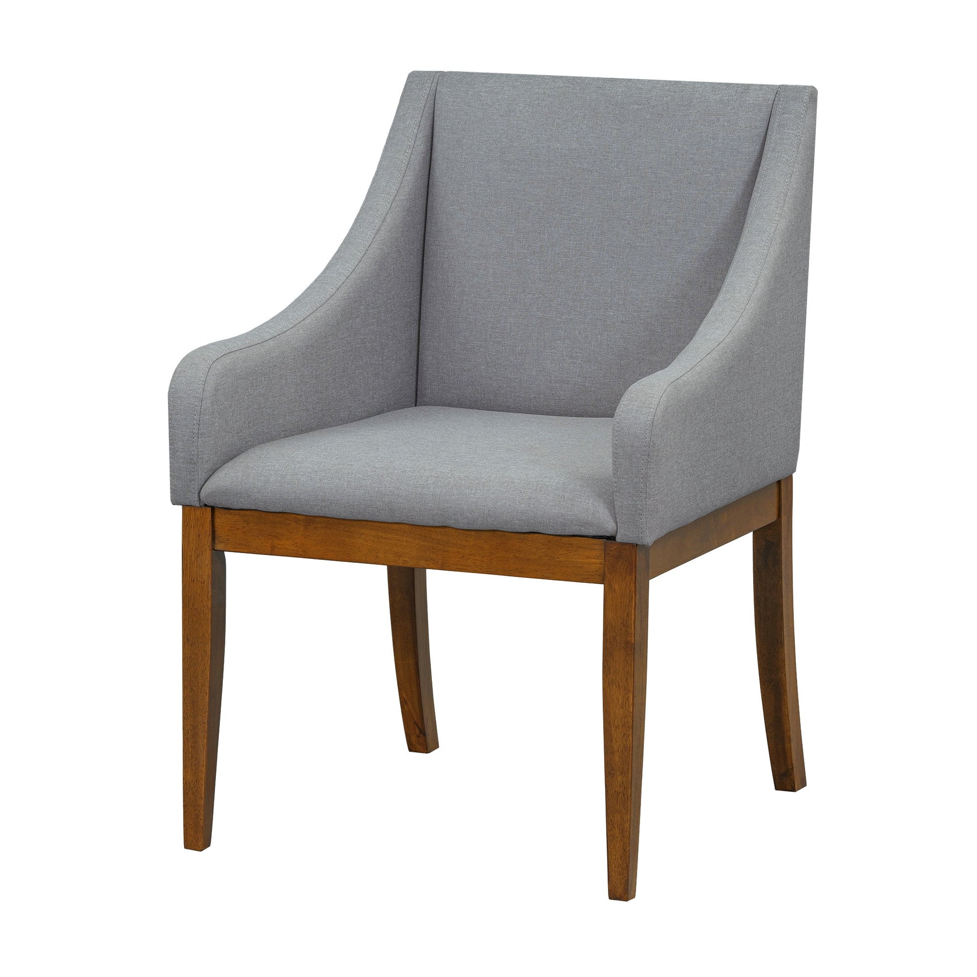 Topmax - 7 Piece Rustic Extendable Dining Table Set With Removable Leaf, 2 Arm Chairs And 4 Armless Chairs - Best Buy Furniture