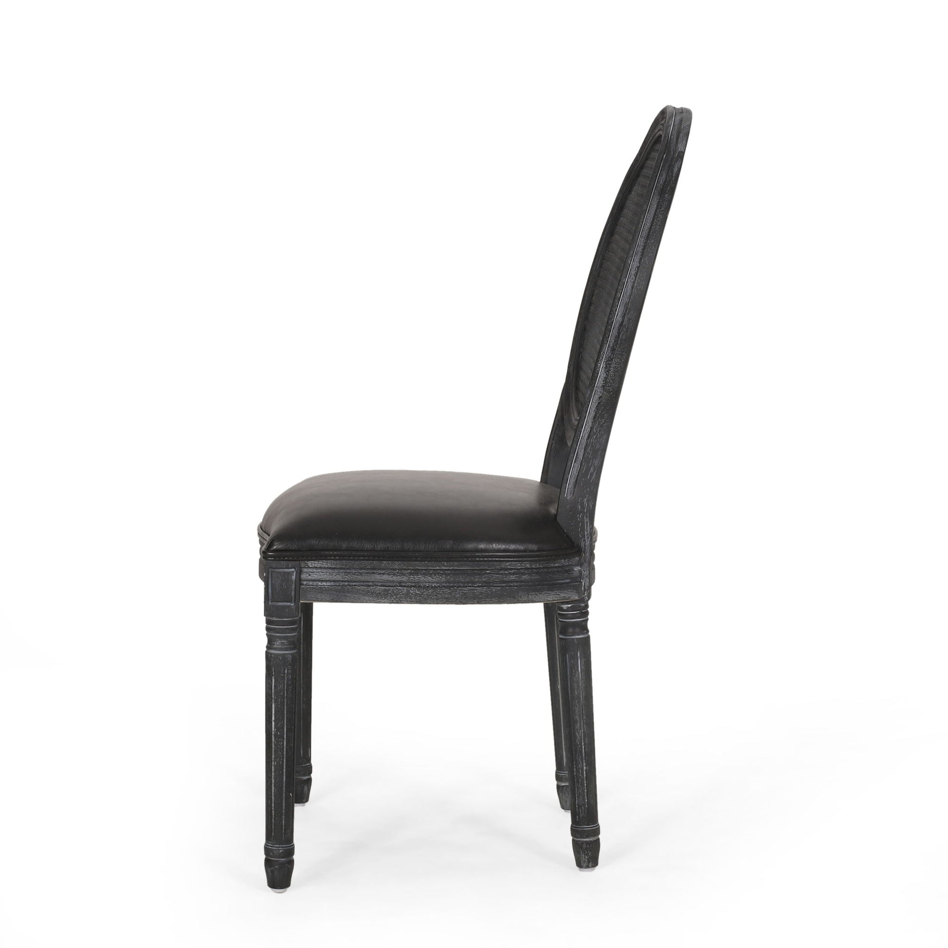 French Country Dining Chair With Cane Backrest (Set of 2) - Best Buy Furniture