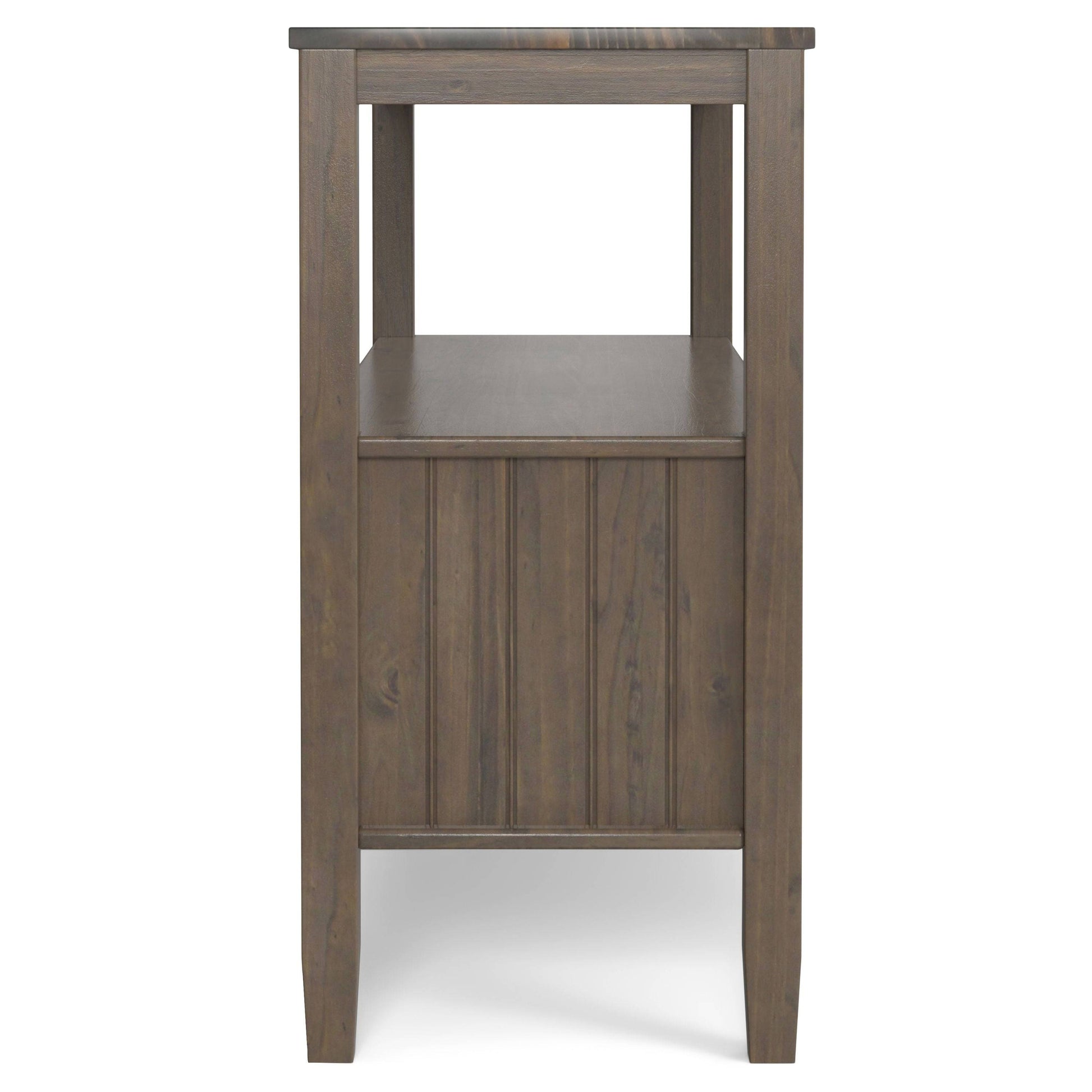 Lev - Console Table - Smoky Brown - Best Buy Furniture