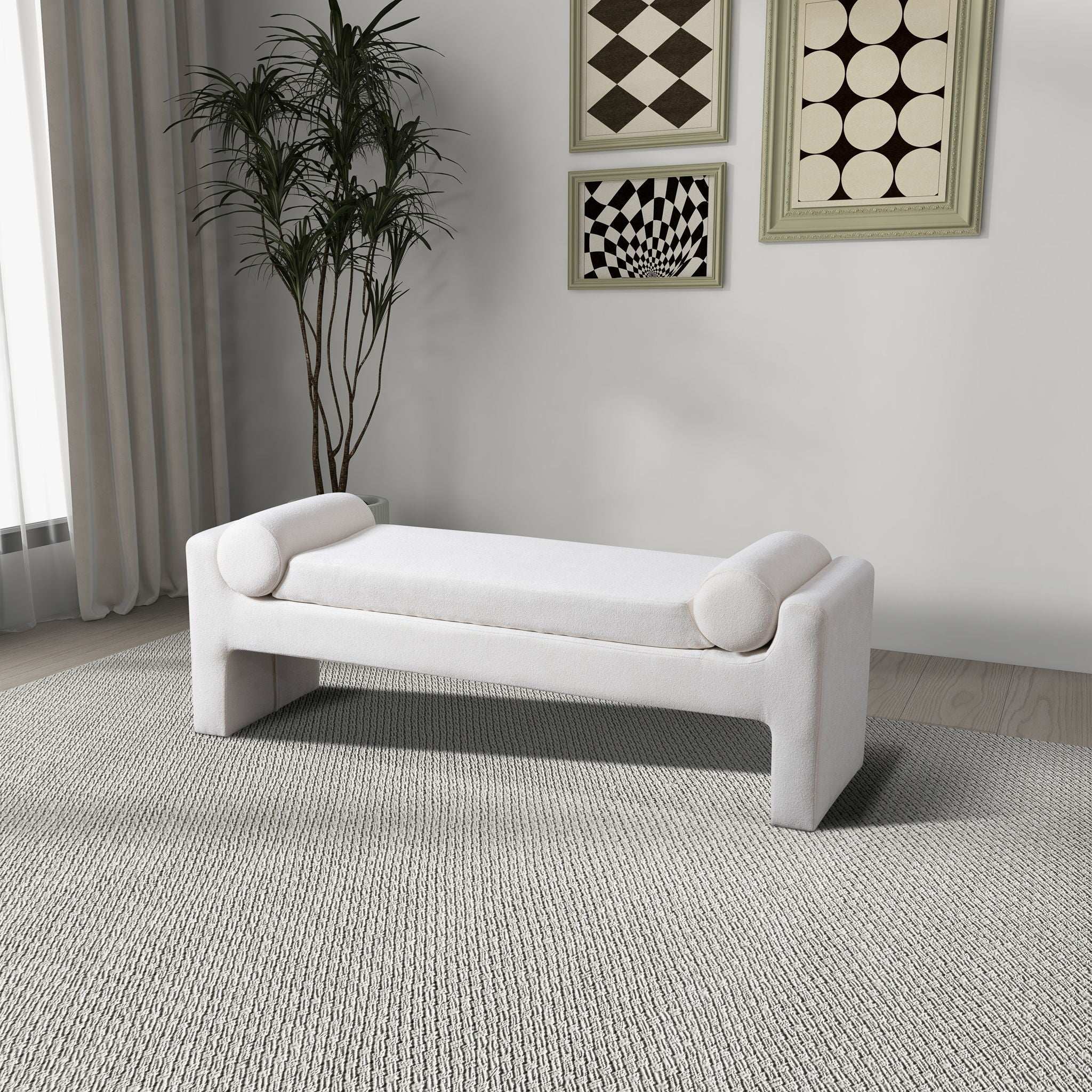 Camden - Bench - White