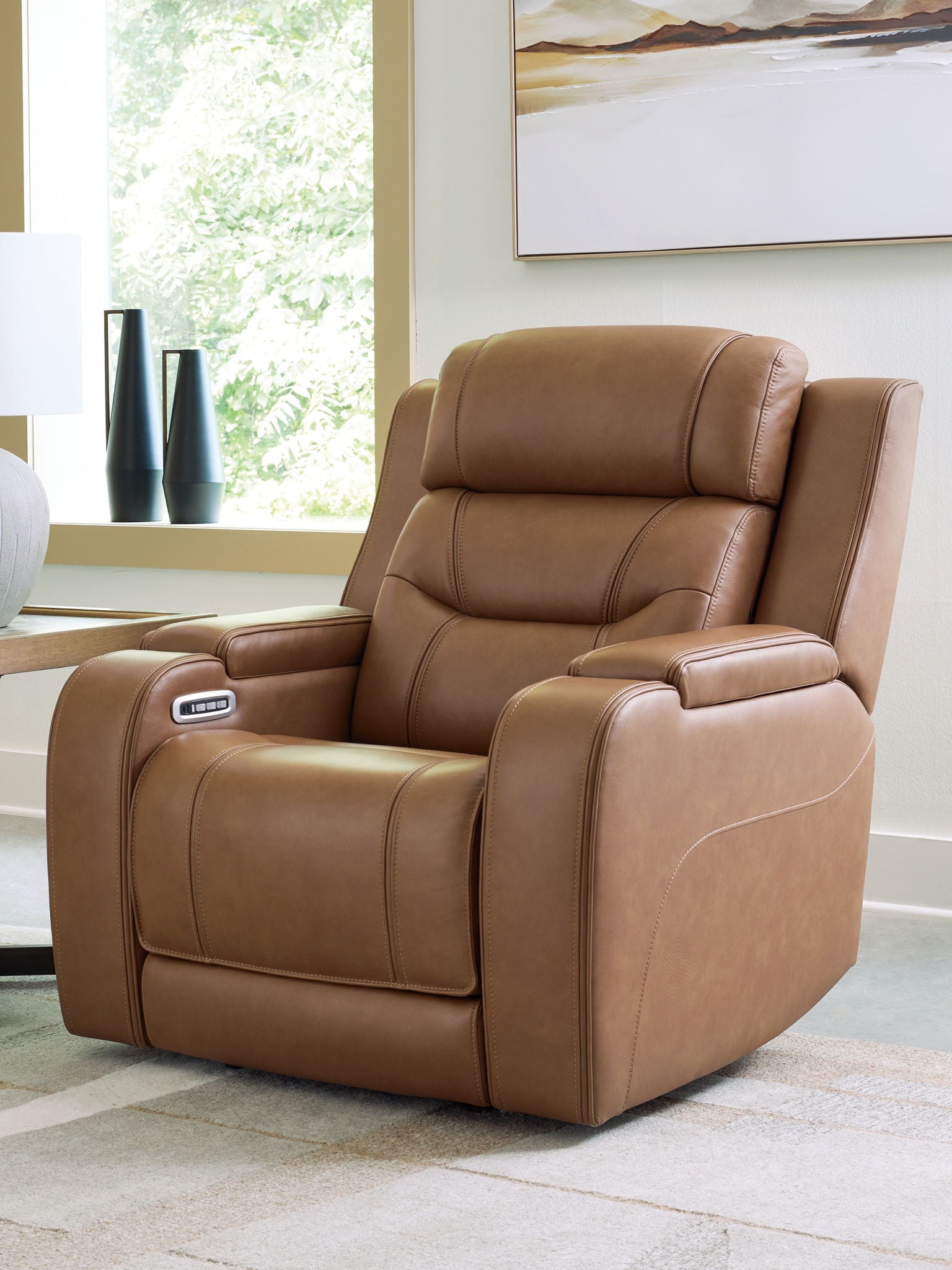 Knightington - Power Recliner With Audio Seating - Best Buy Furniture