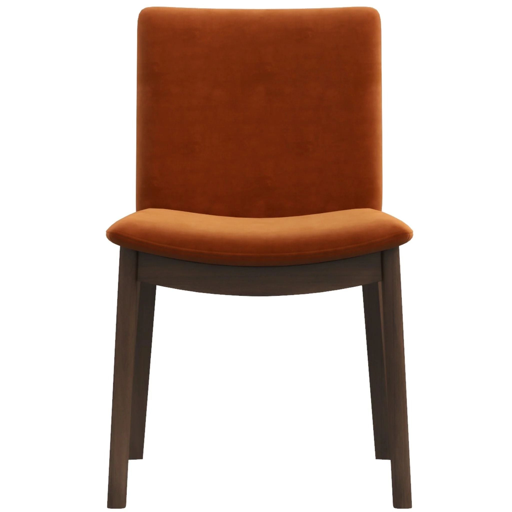 Laura - Mid-Century Modern Solid Wood Dining Chair (Set of 2)