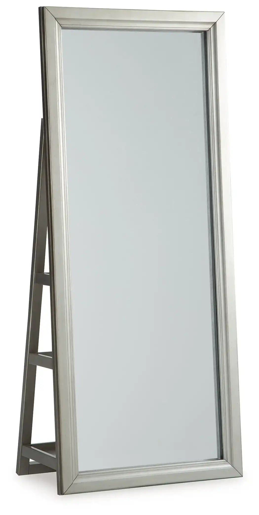 Evesen - Champagne - Floor Standing Mirror With Storage