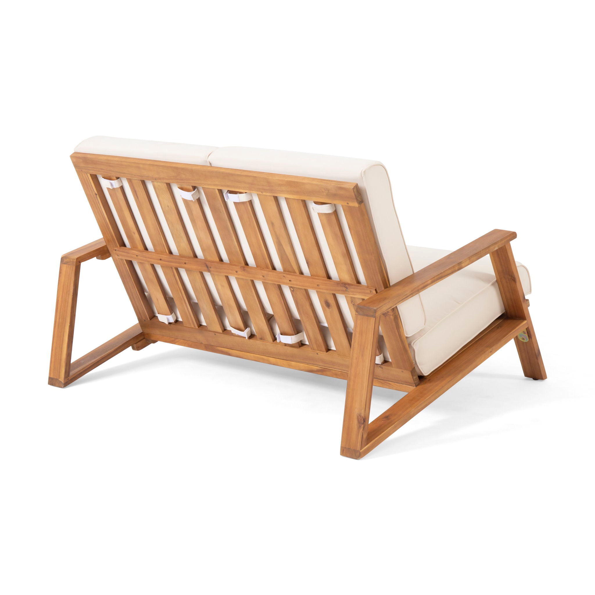 Paloma - Contemporary Loveseat And Coffee Table Set With Weather Resistant Cushions