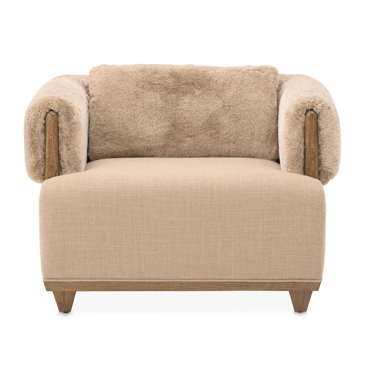 Portrait - Accent Chair - Toffee / Sienna Brown